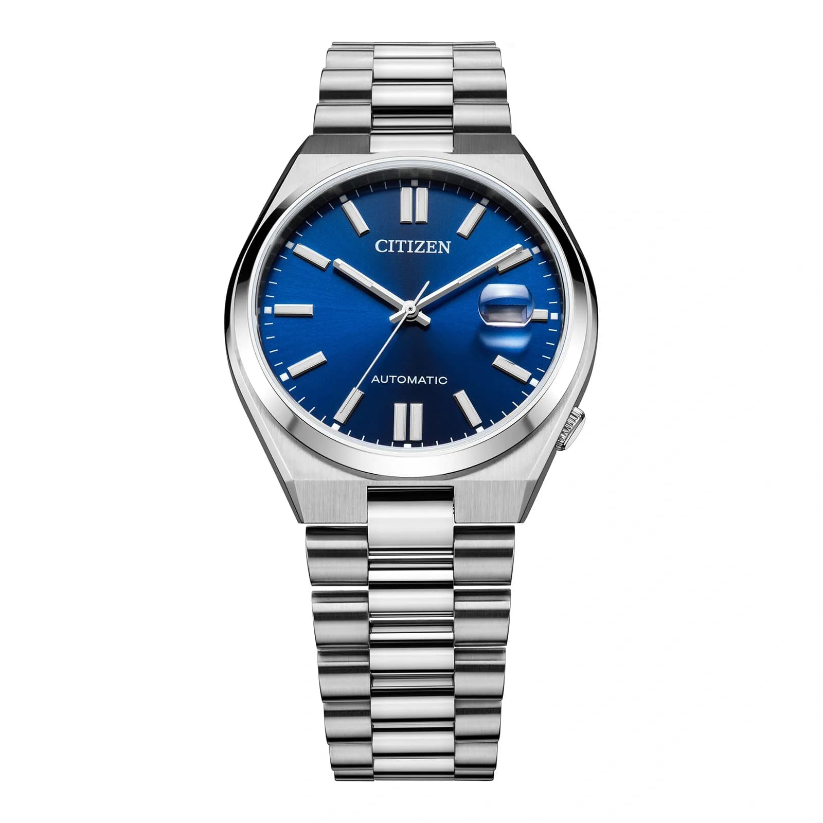 Citizen Tsuyosa automatisk herr - stål/blå NJ0150-81L 4