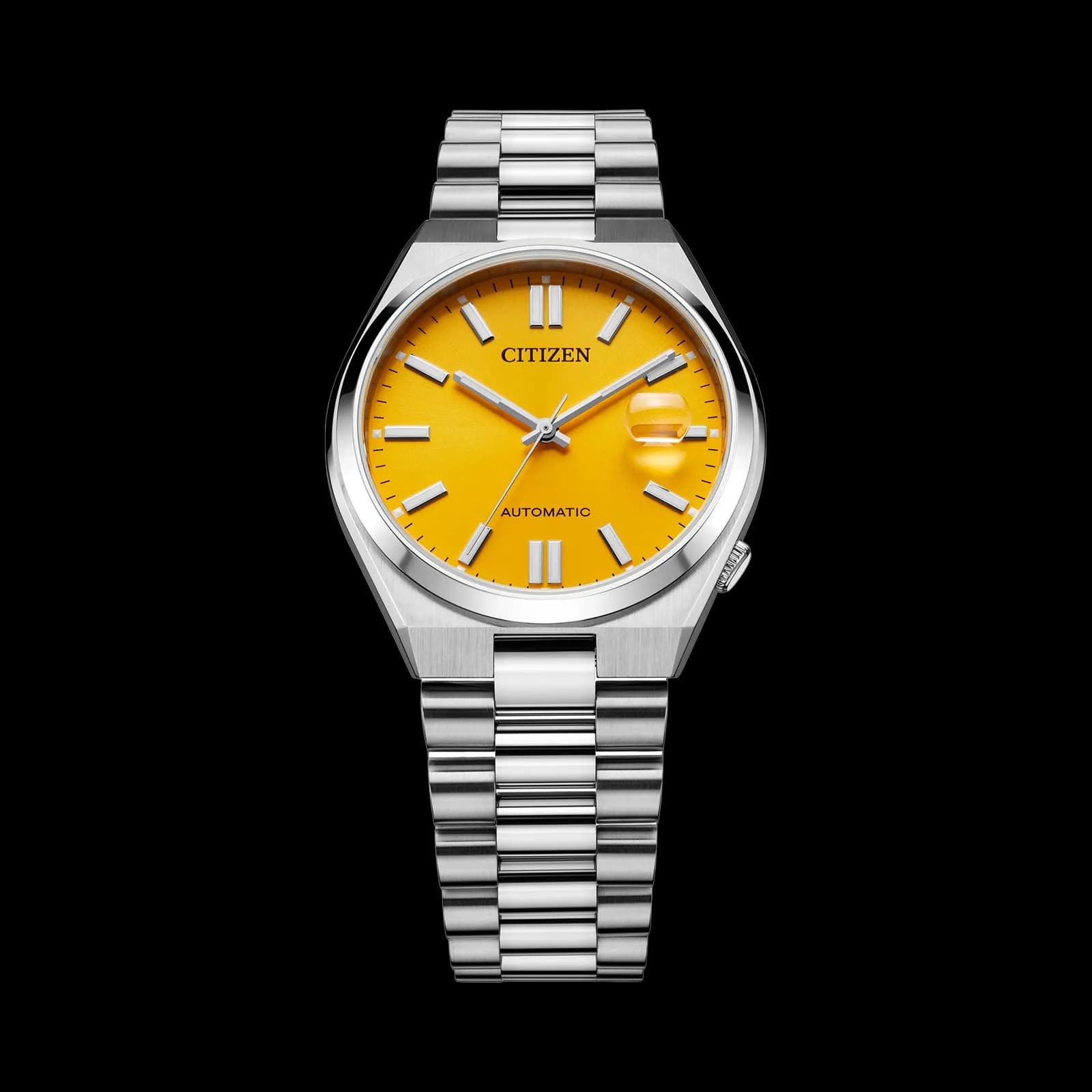 Citizen Tsuyosa automatisk herr - stål/gul NJ0150-81Z