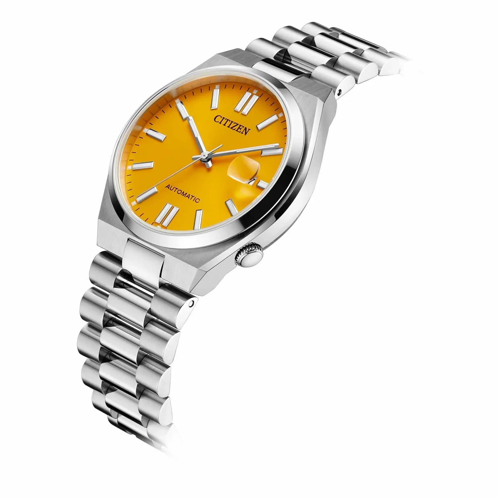 Citizen Tsuyosa automatisk herr - stål/gul NJ0150-81Z 2