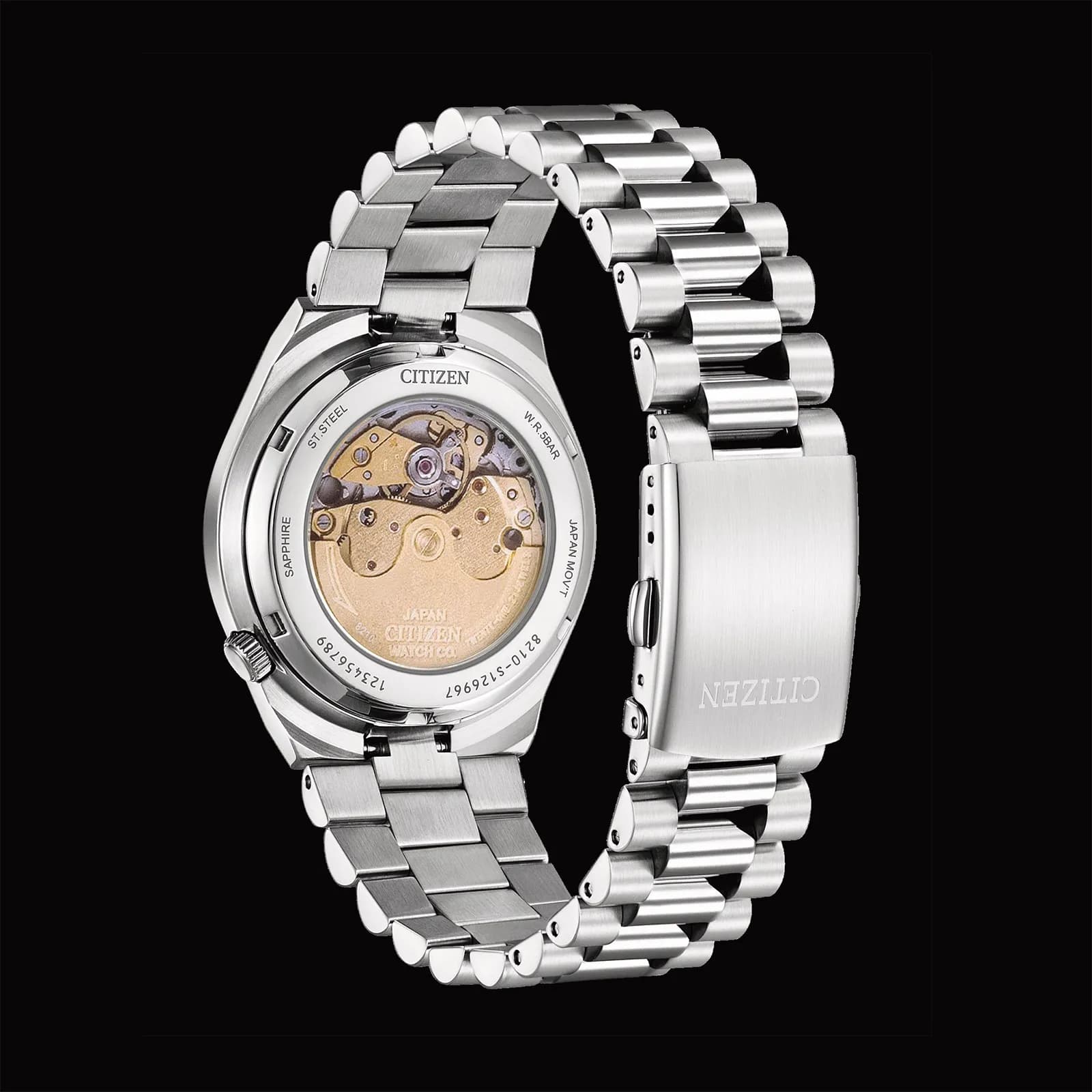 Citizen Tsuyosa automatisk herr - ljusblå NJ0151-88M 5