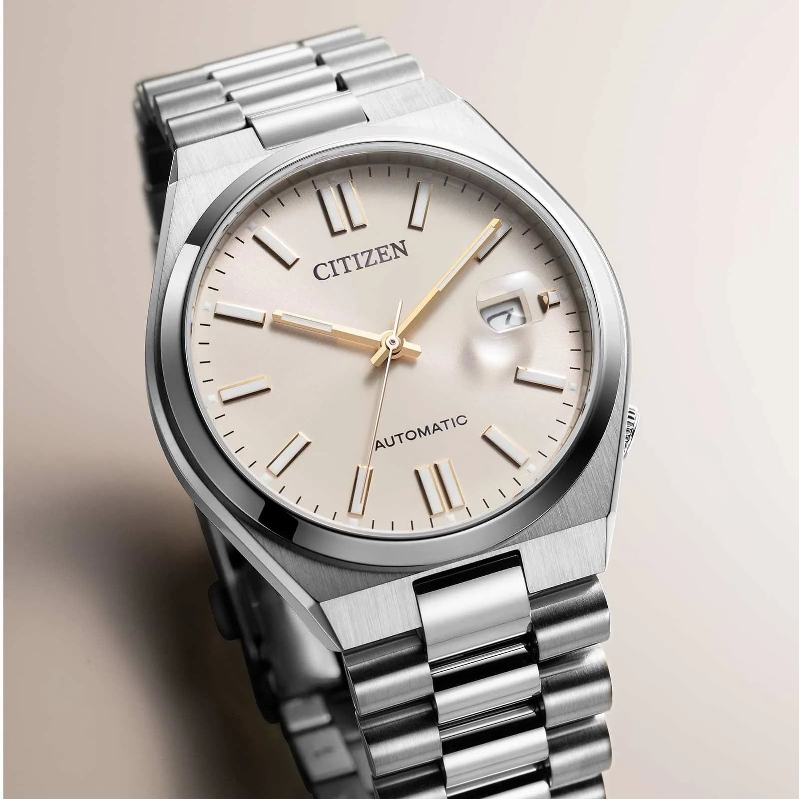 Citizen Tsuyosa automatisk herr - champagne NJ0151-88W 4