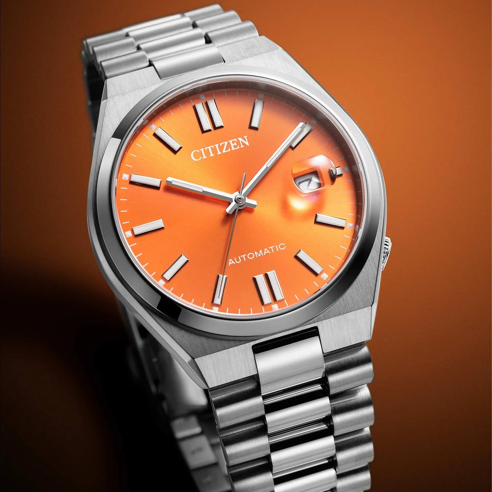 Citizen Tsuyosa automatisk herr - orange NJ0151-88Z 6