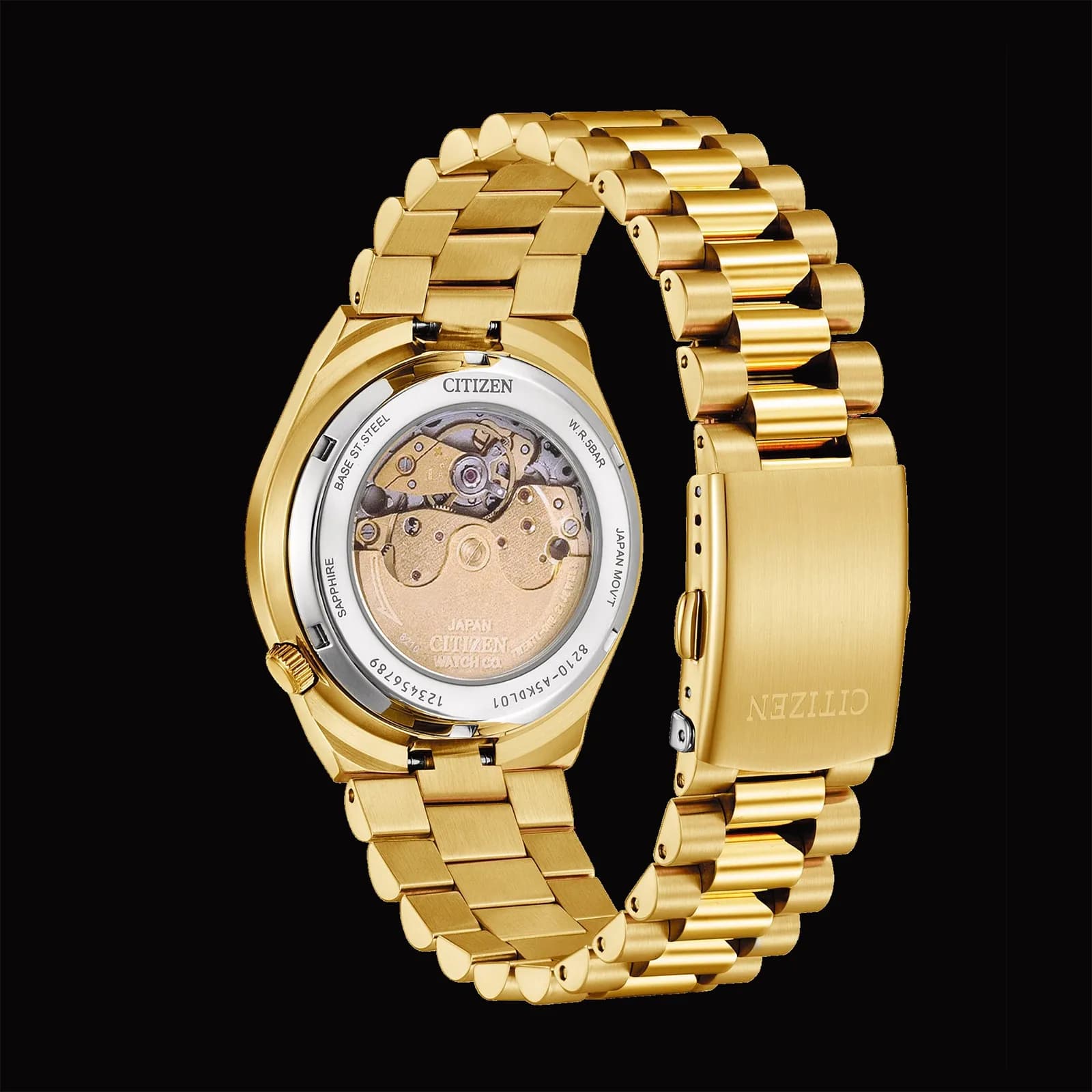 Citizen Tsuyosa automatisk herr - guld/röd NJ0153-82X 2