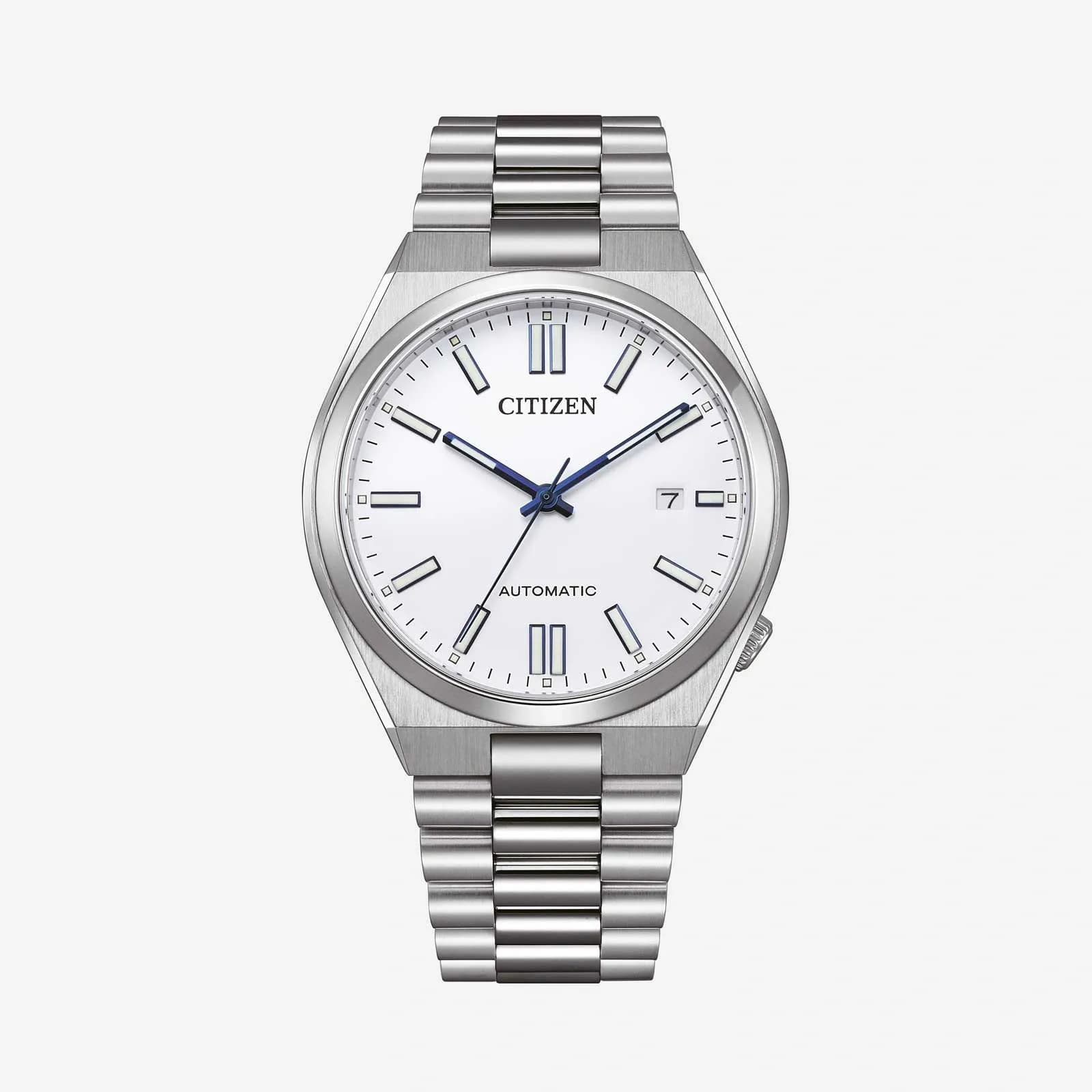 Citizen Tsuyosa automatisk herr - stål/vit NJ0159-86A 1