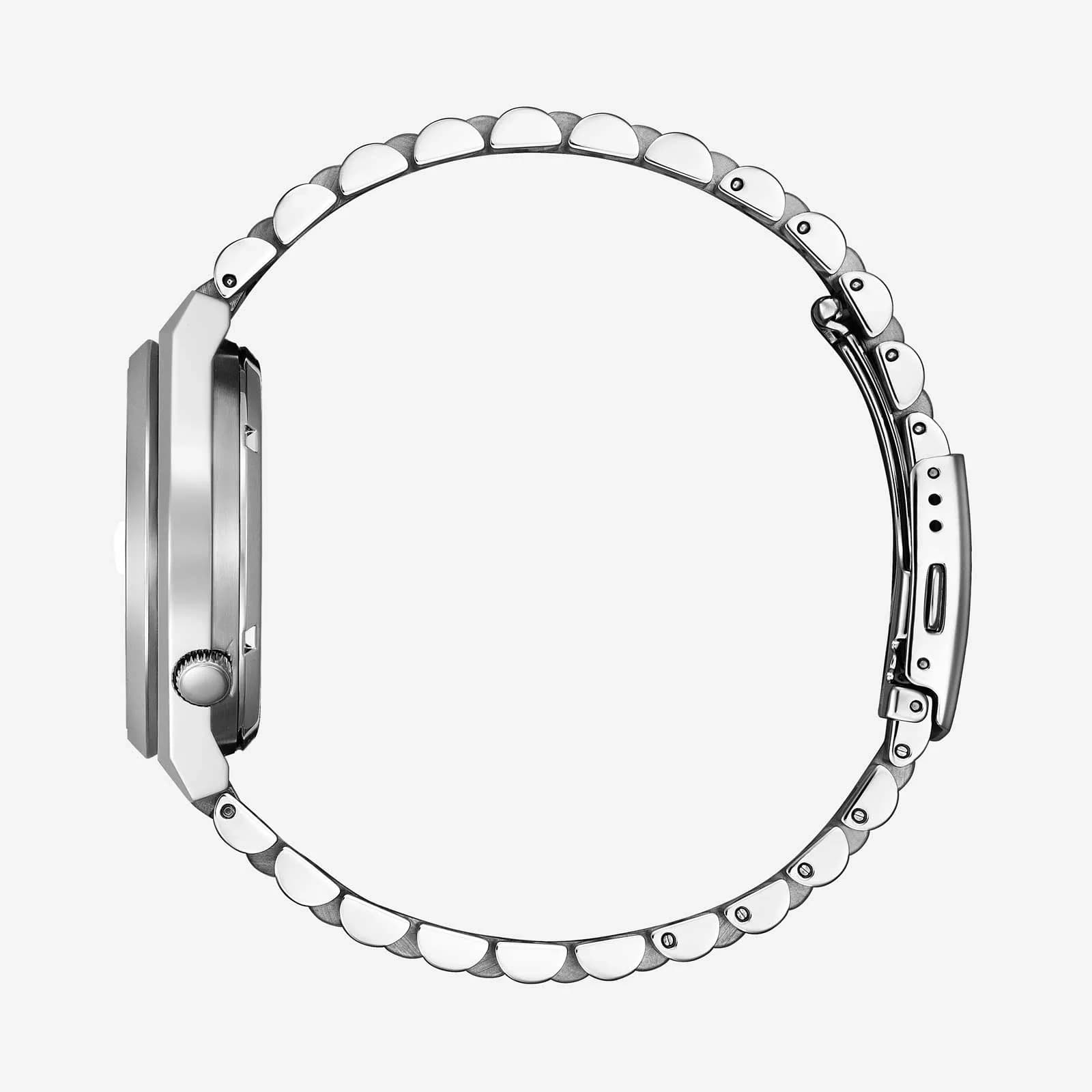 Citizen Tsuyosa automatisk herr - stål/vit NJ0159-86A 3