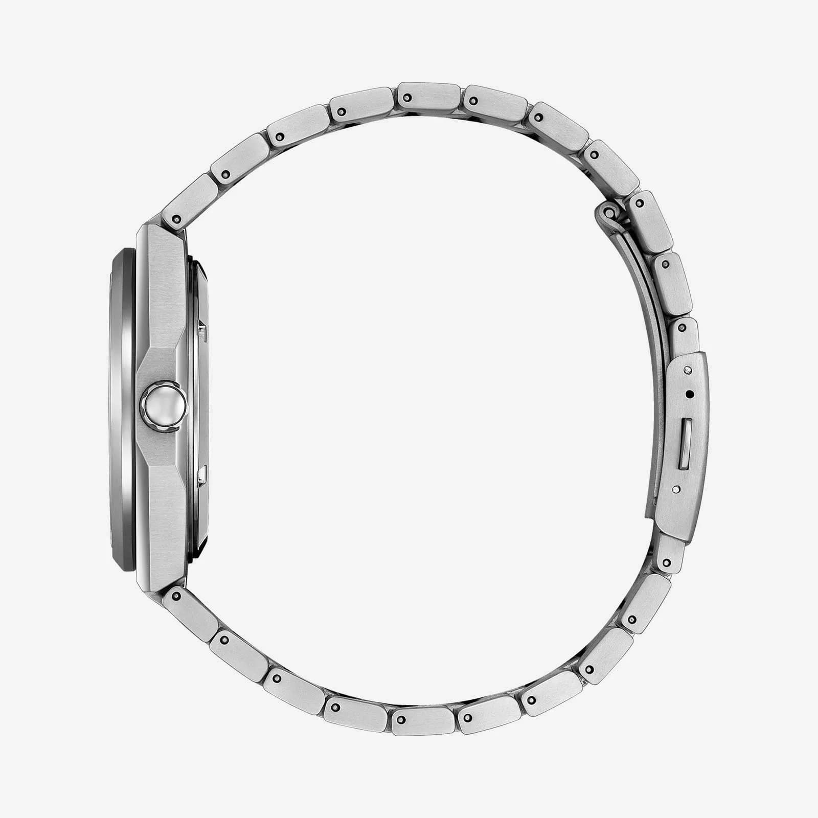 Citizen Super Titanium automatisk - stål/ljusblå NJ0180-80M 6