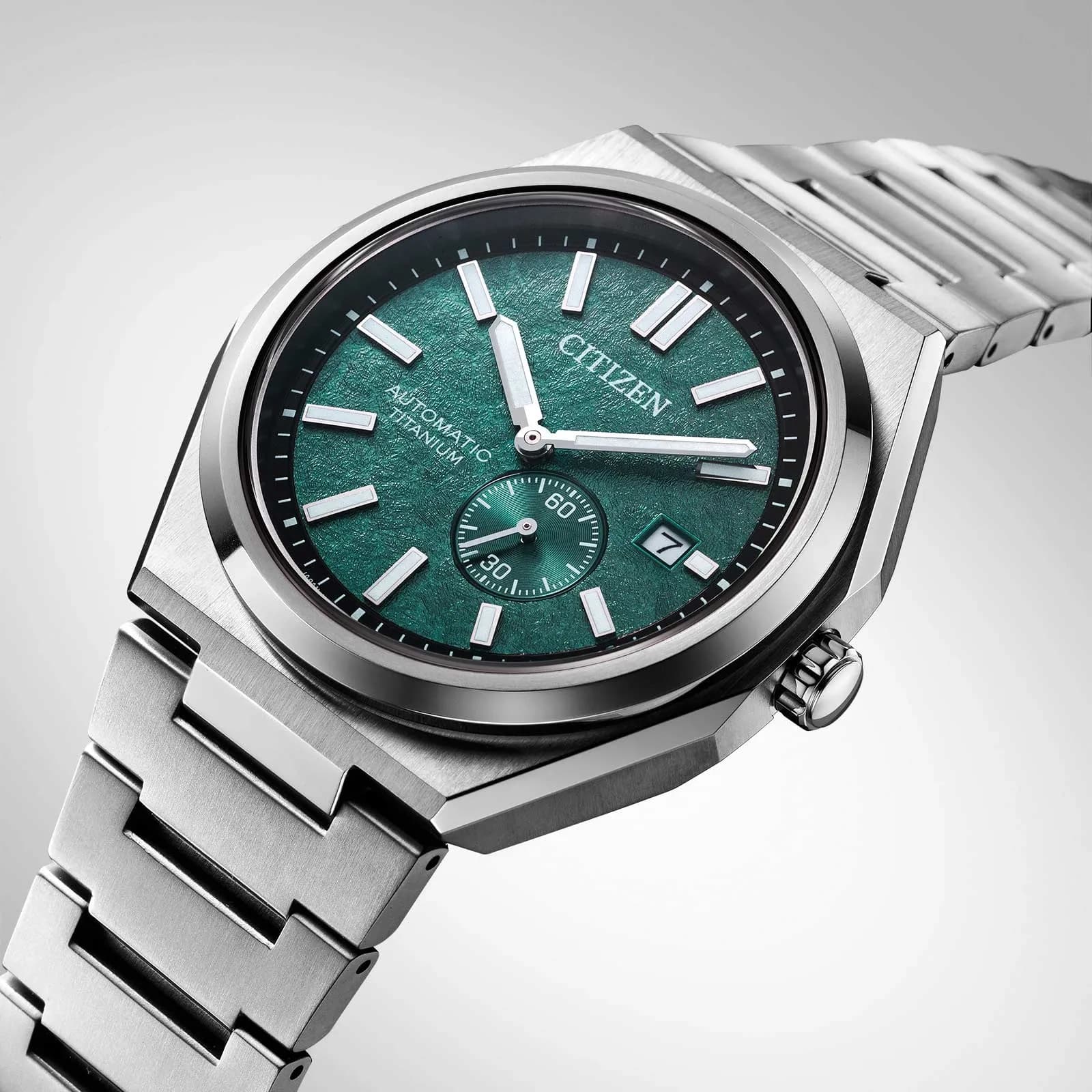 Citizen Super Titanium automatisk - blågrön NJ0180-80X 4