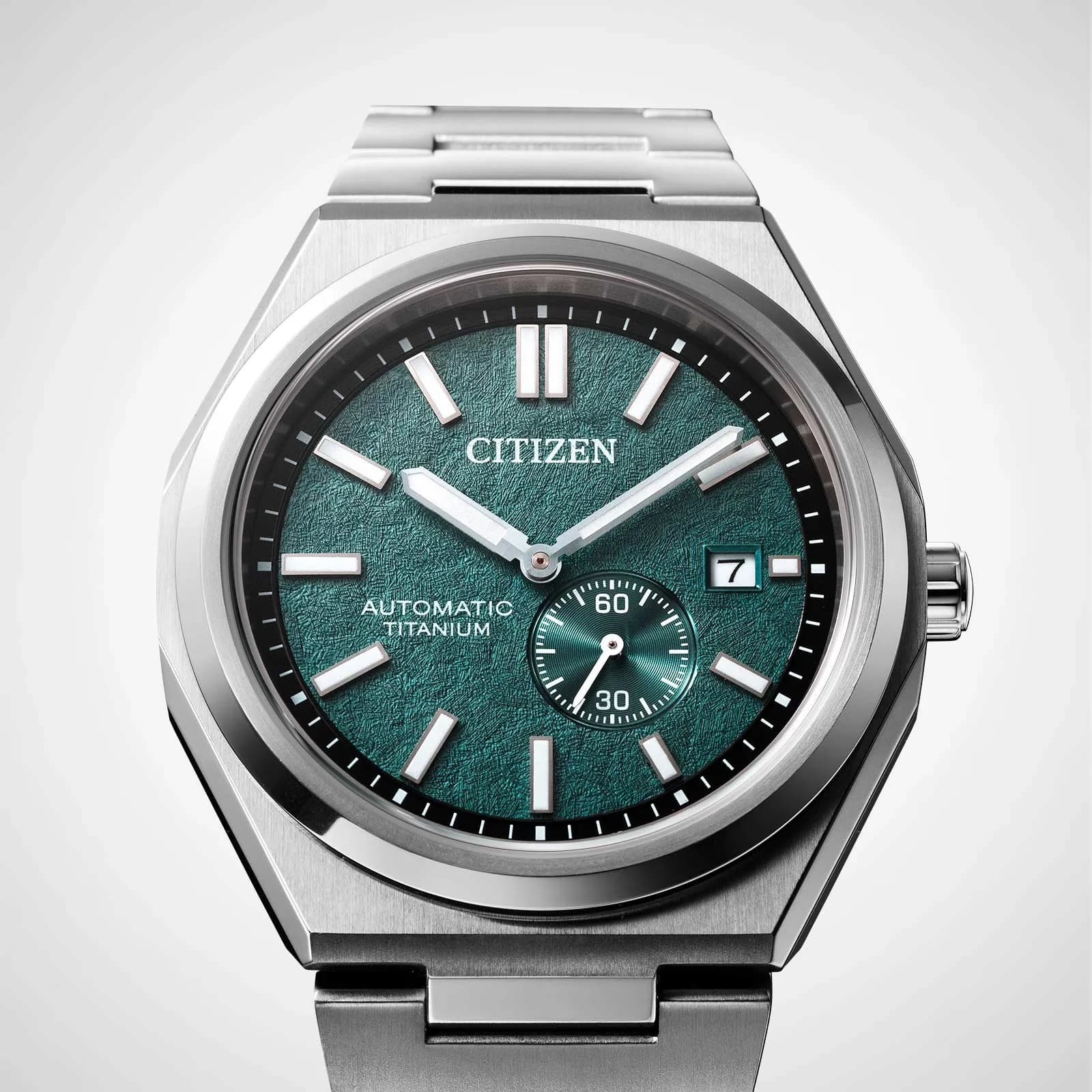 Citizen Super Titanium automatisk - blågrön NJ0180-80X 5