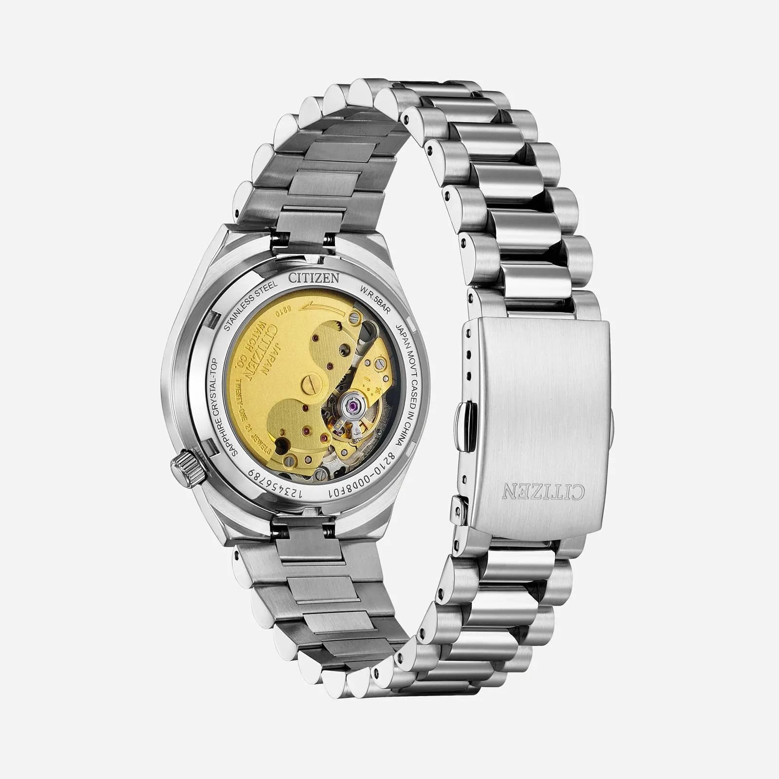 Citizen Tsuyosa Automatic - stål/svart 37mm NJ0200-50E 2