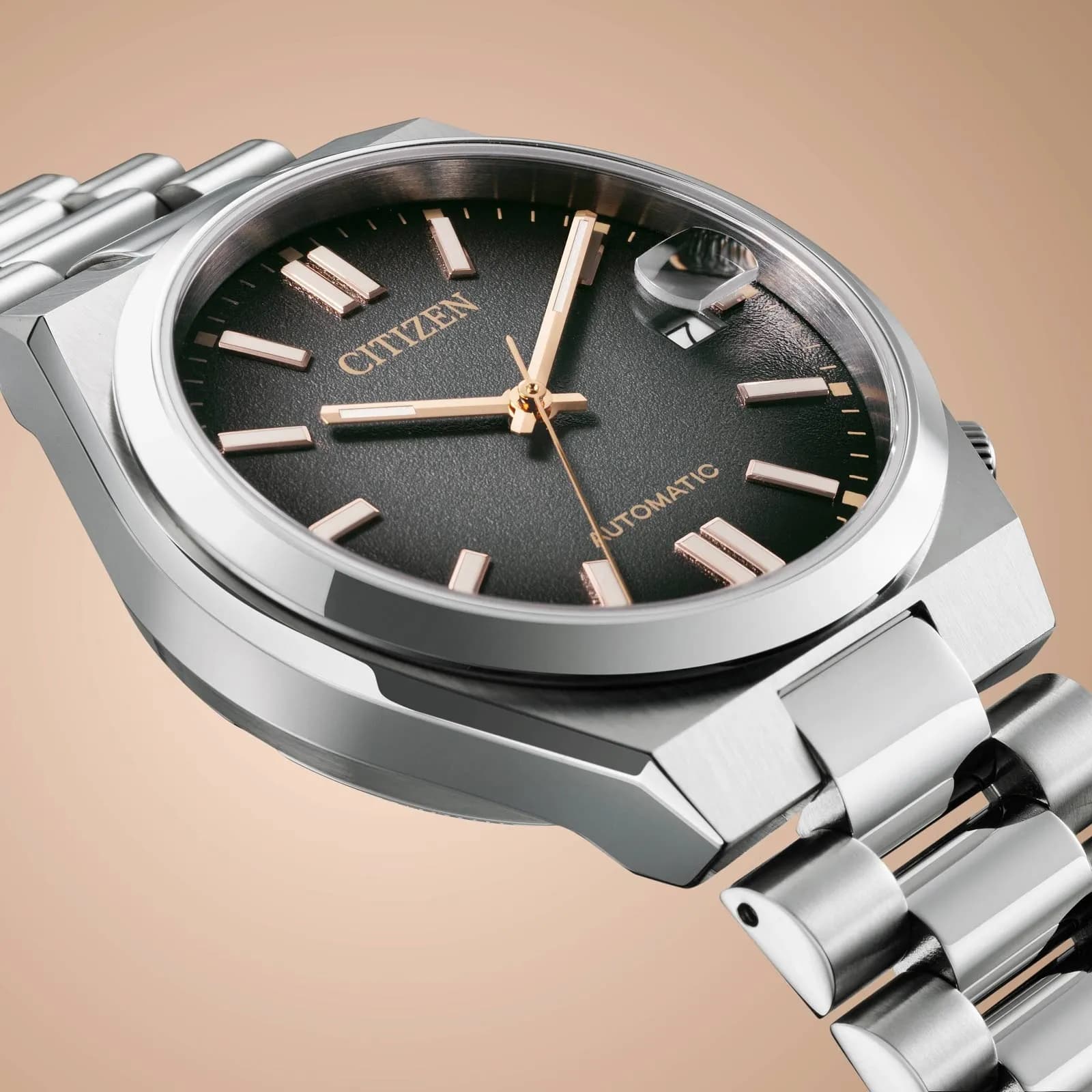 Citizen Tsuyosa Automatic - stål/svart 37mm NJ0200-50E 4