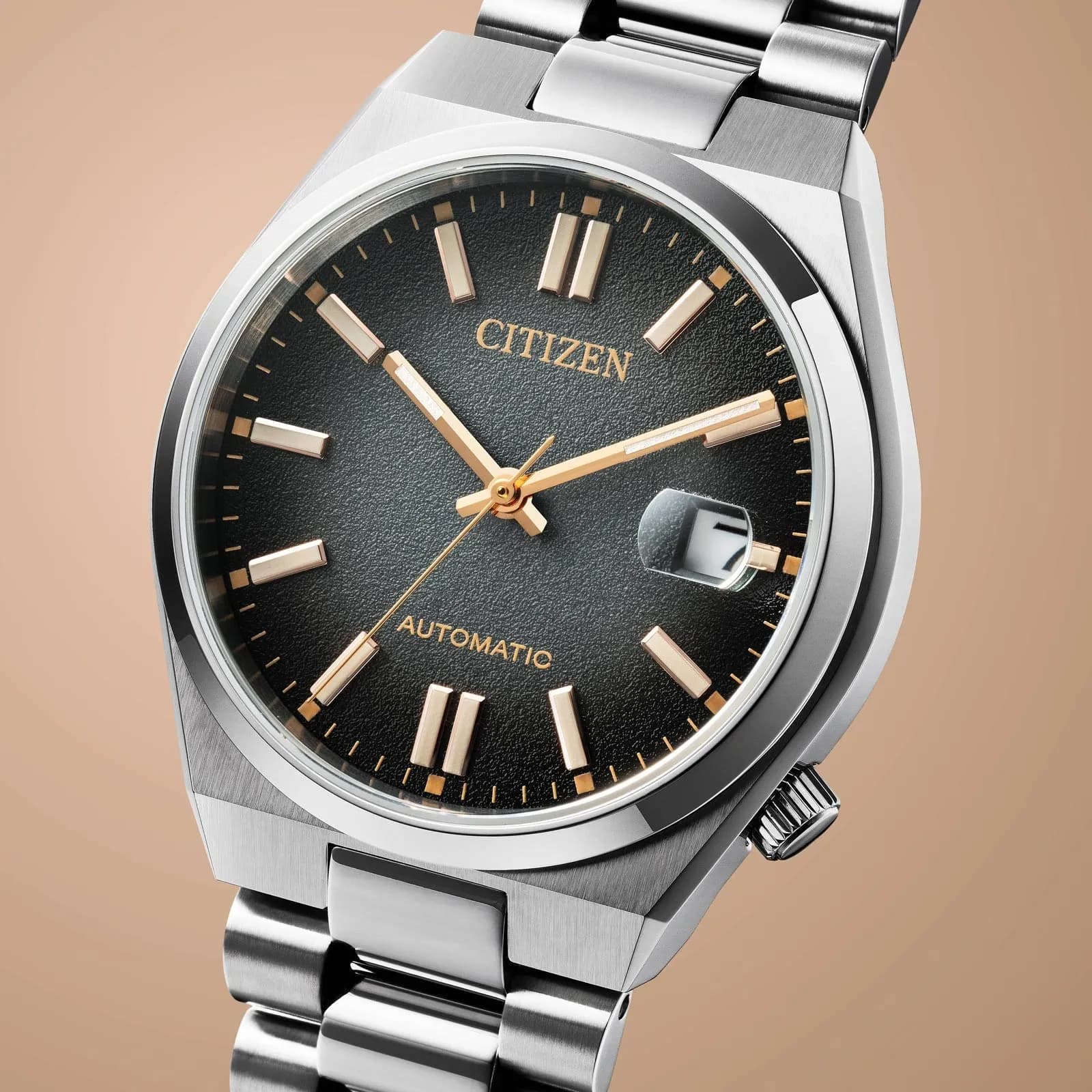 Citizen Tsuyosa Automatic - stål/svart 37mm NJ0200-50E 5