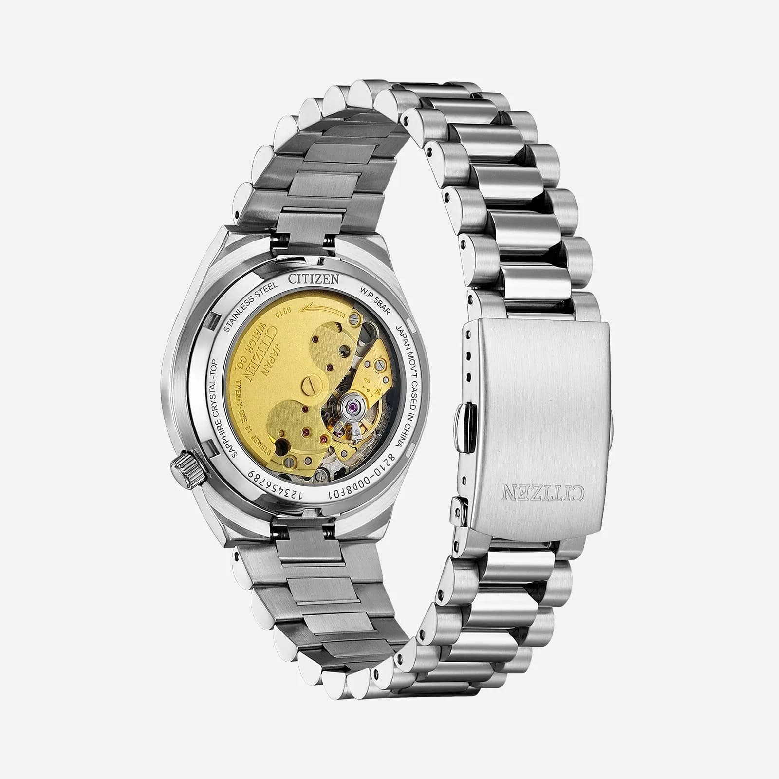 Citizen Tsuyosa Automatic - stål/blå 37mm NJ0200-50M 2