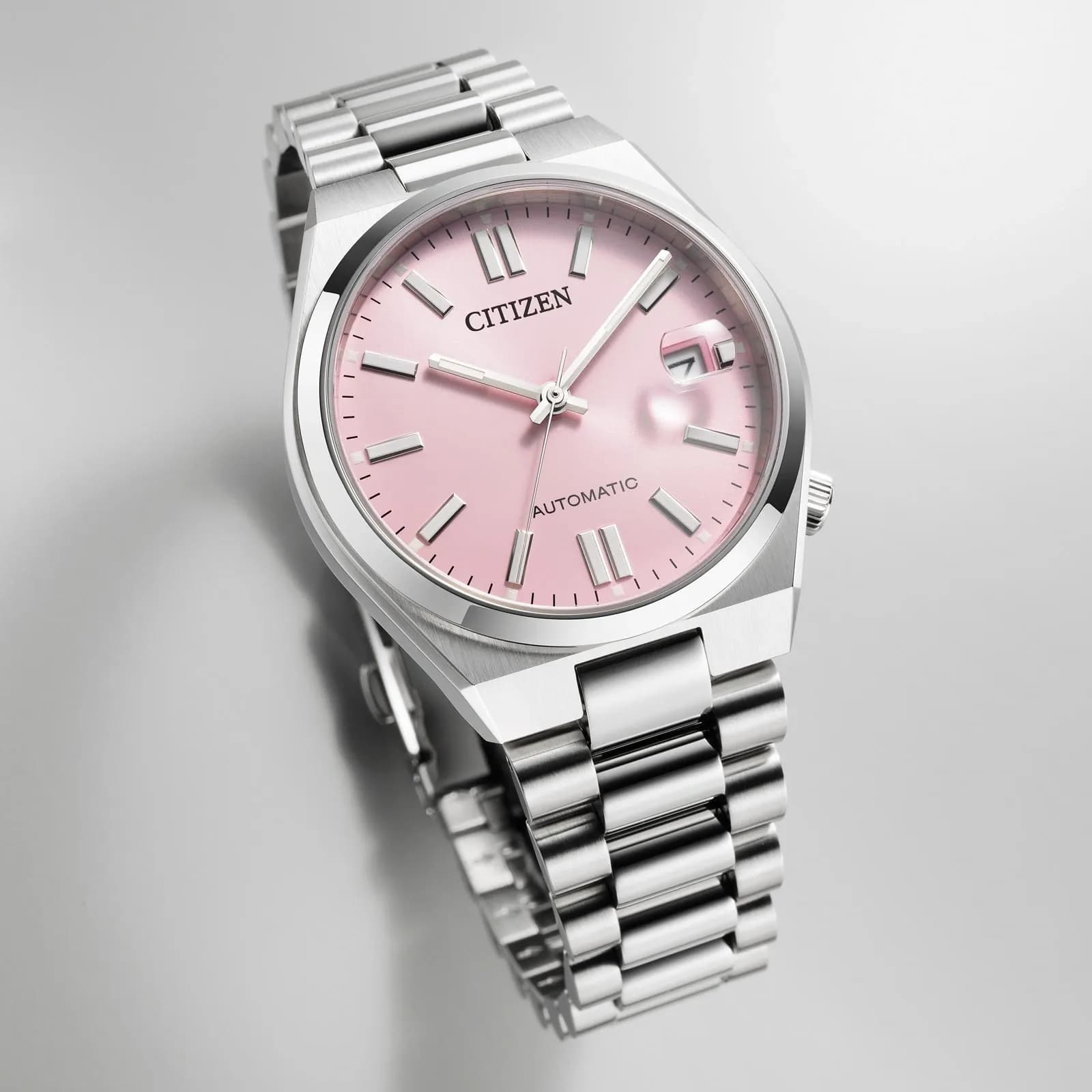 Citizen Tsuyosa automatisk - stål/rosa 37mm NJ0200-50Z 2