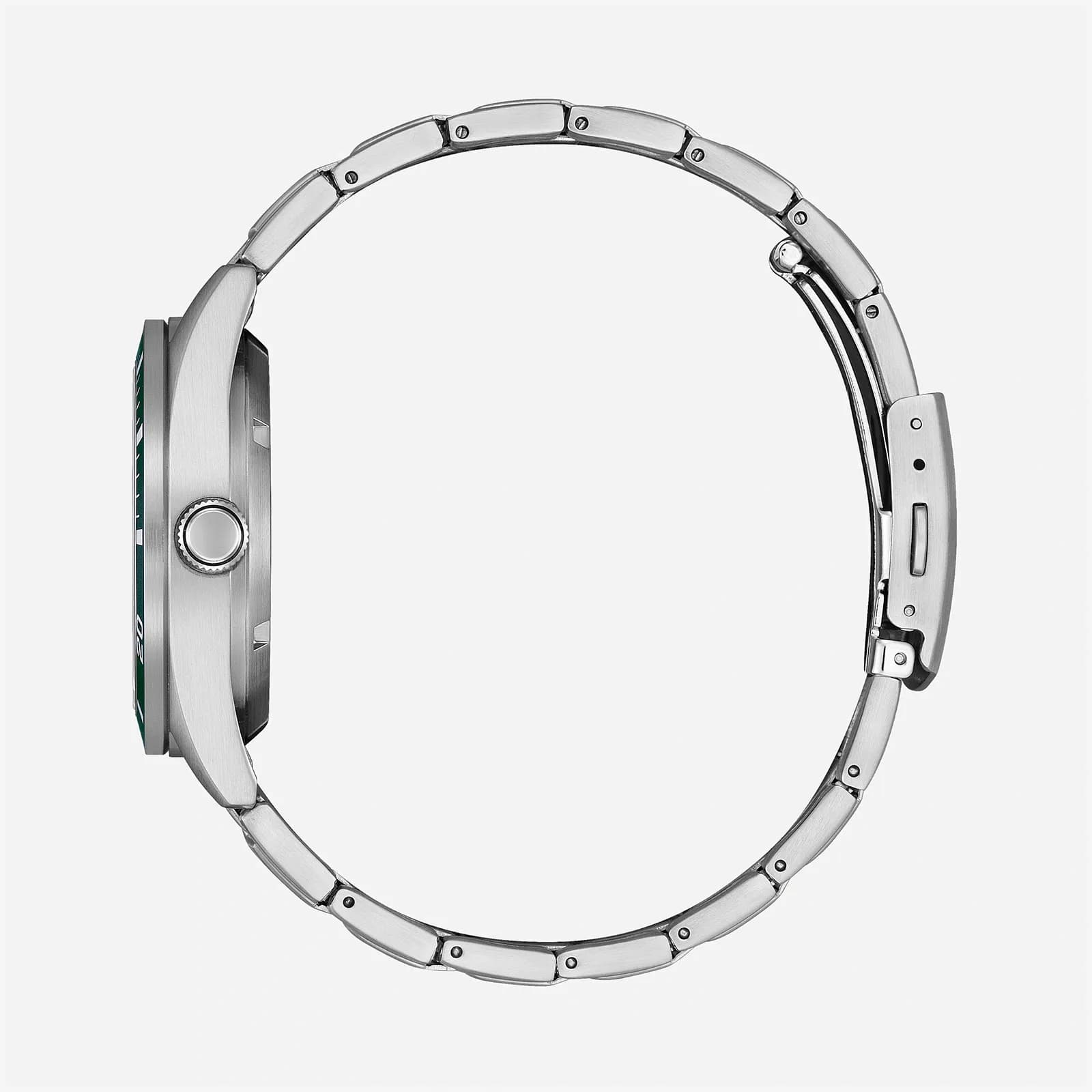 Citizen Automatic Orange/Silver, Stållänk - NJ0220-52X 3