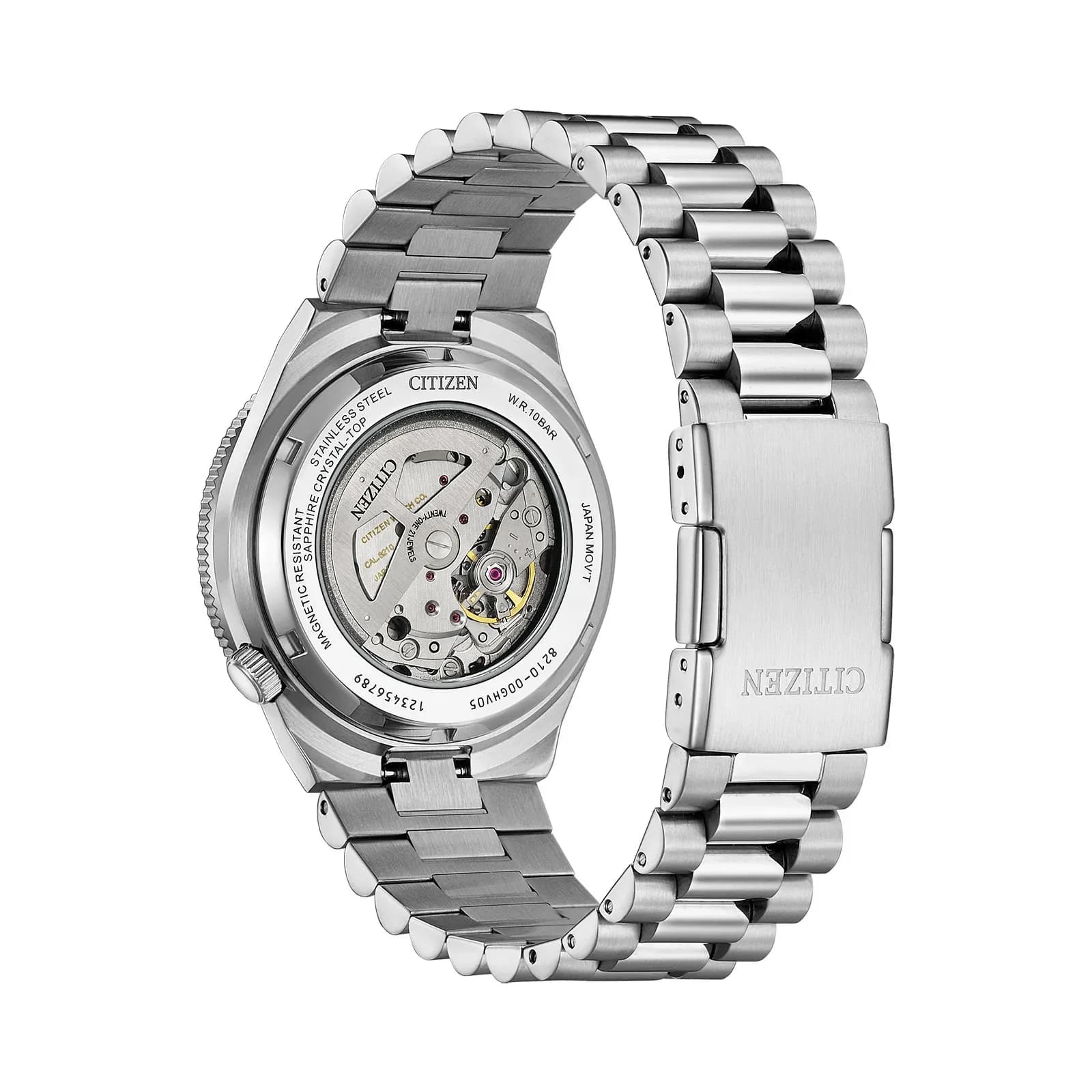 Citizen Tsuyosa automatisk herr svart/stål, metallband - NJ0238-57E 2