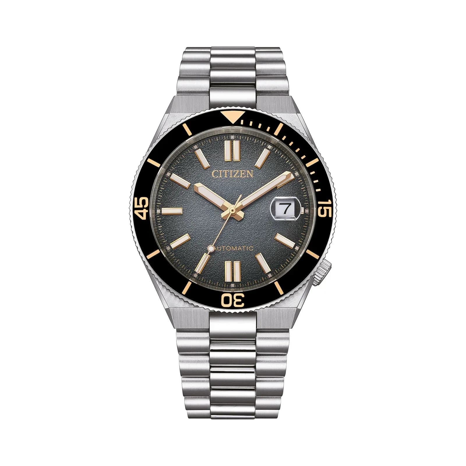 Citizen Tsuyosa automatisk herr svart/stål, metallband - NJ0238-57E 4