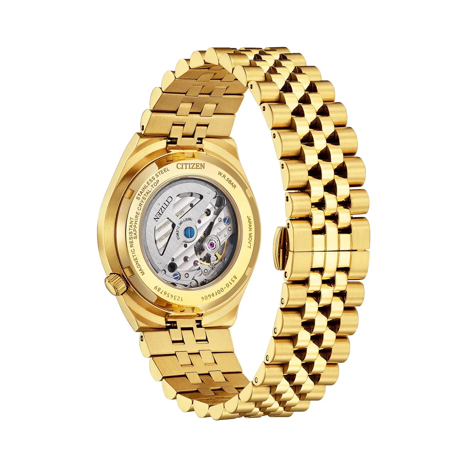 Citizen Tsuyosa automatisk herr vit/guld - NK0022-50A 5
