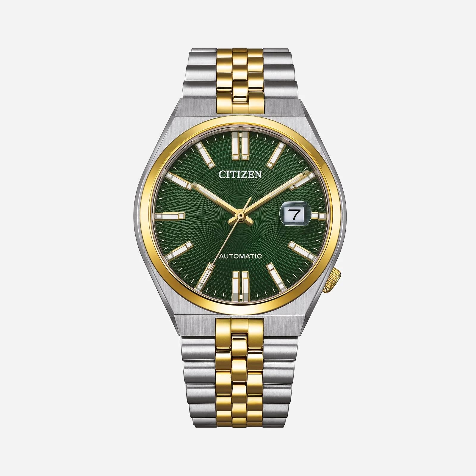 Citizen Tsuyosa 60 Automatic - bicolor/grön 40mm NK0024-54X