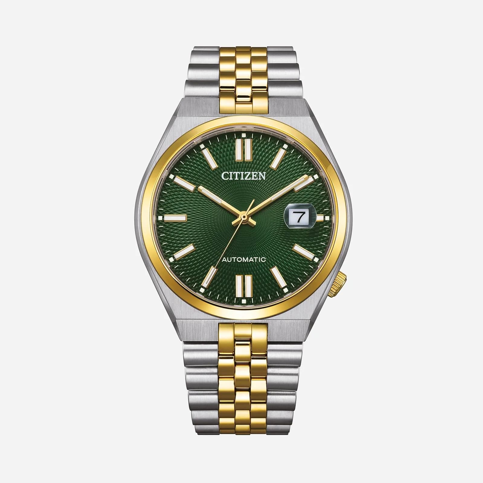 Citizen Tsuyosa 60 Automatic - bicolor/grön 40mm NK0024-54X 7