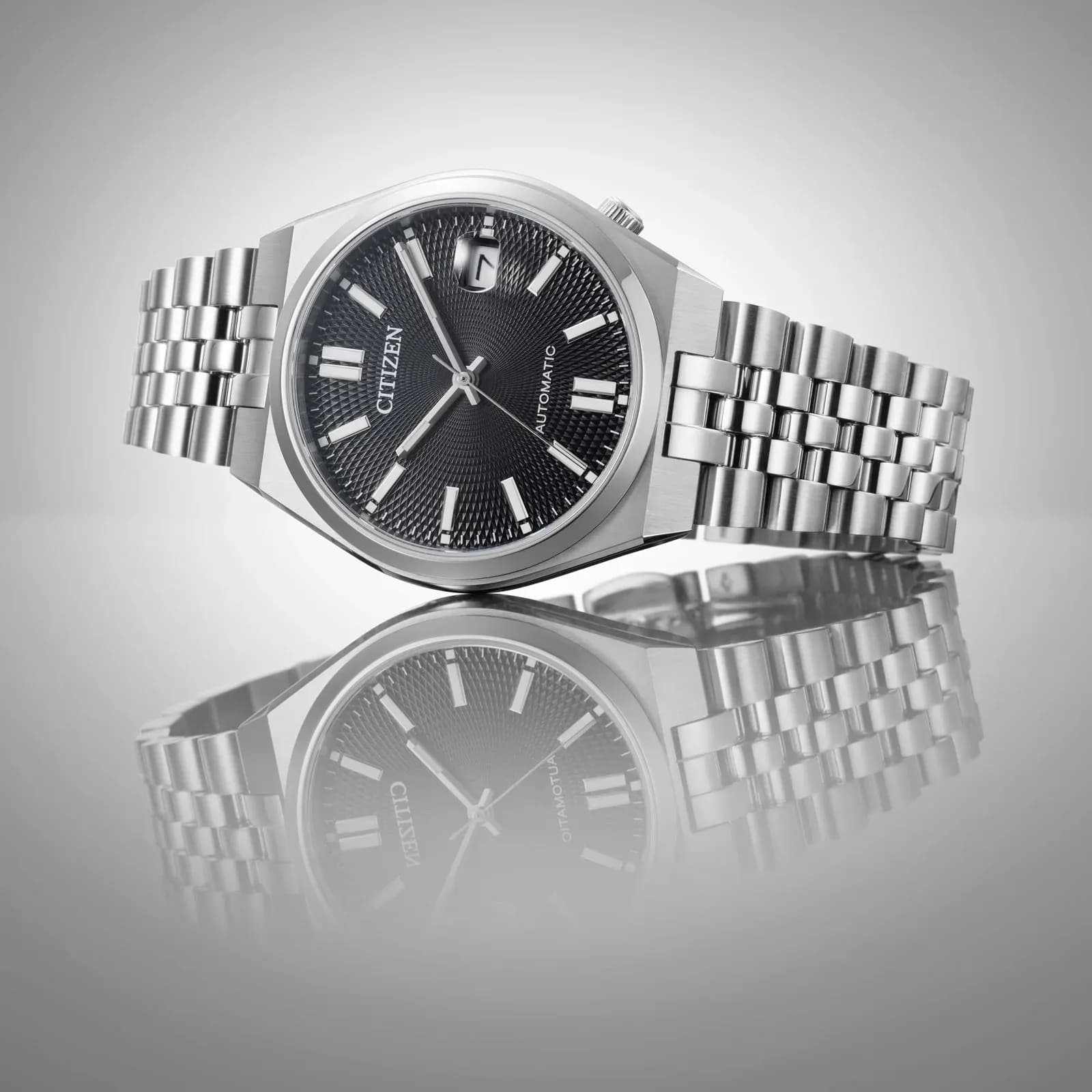 Citizen Tsuyosa automatisk herr svart/stål - NK0030-51E 3