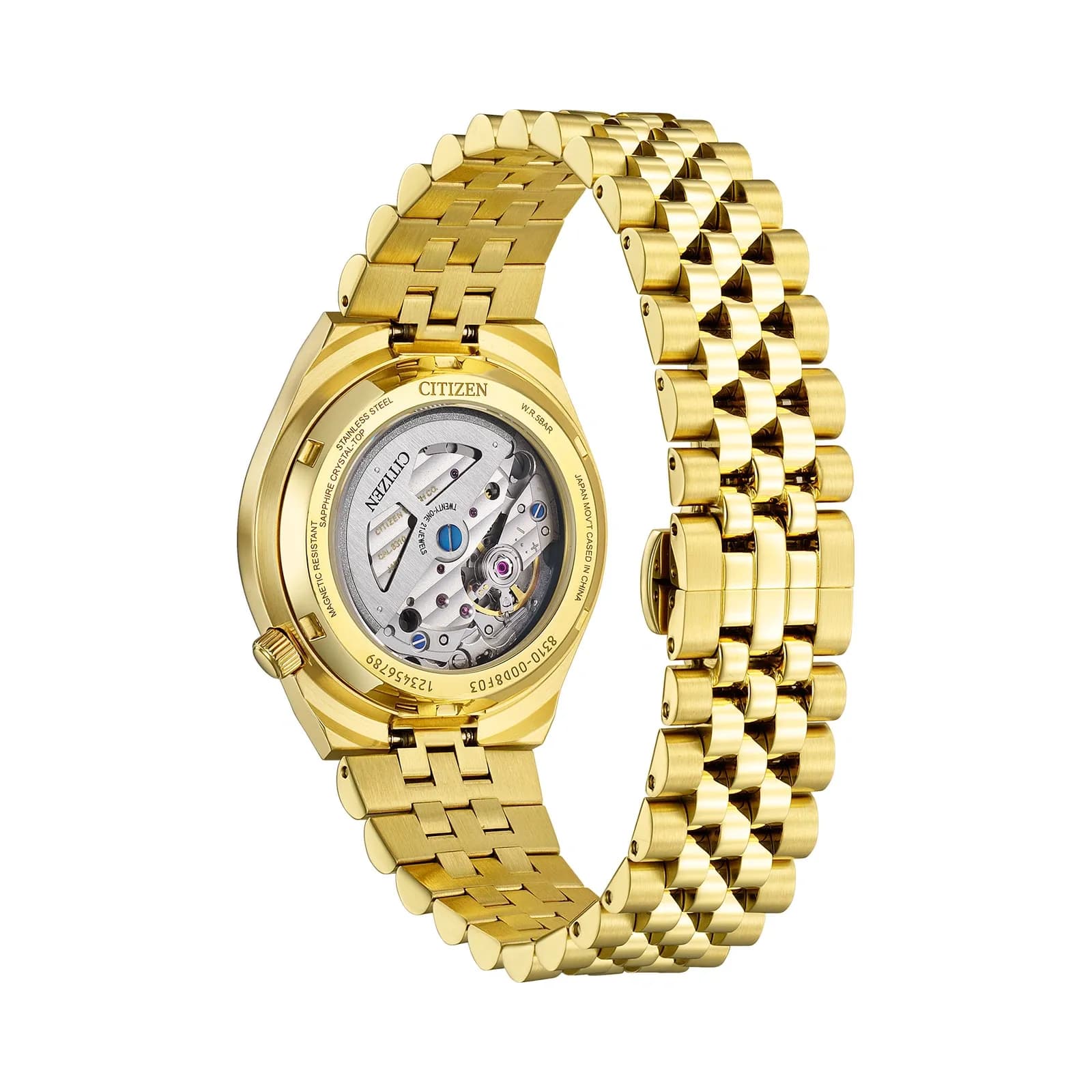 Citizen Tsuyosa automatisk herr vit/guld - NK0032-56A 2
