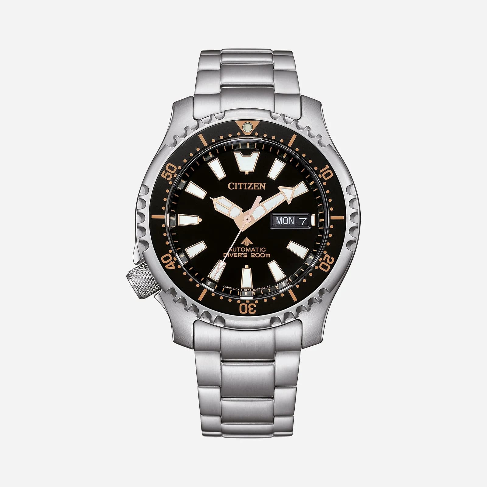 Citizen Promaster Marine Automatic, stål/svart - NY0160-66E 1