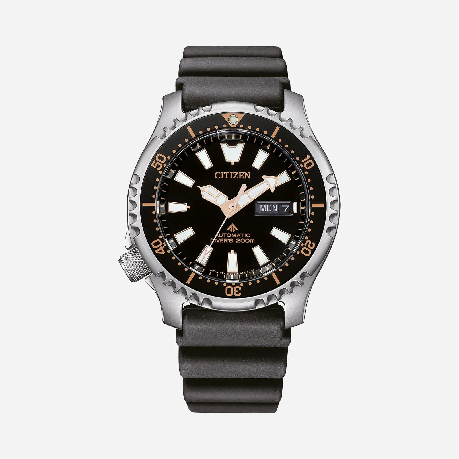 Citizen Promaster Marine Automatic, stål/svart - NY0160-66E 2