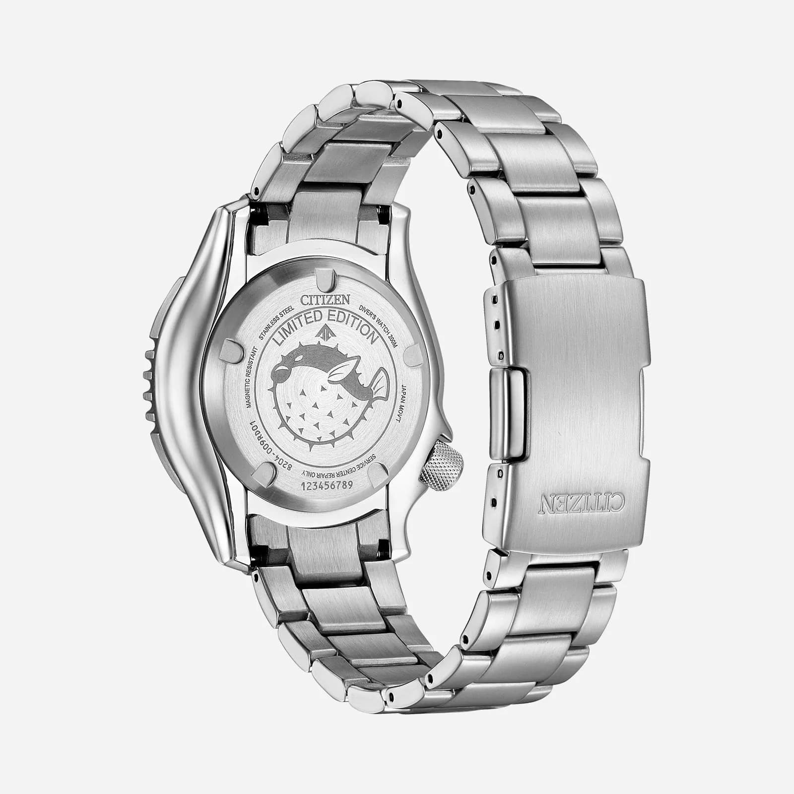 Citizen Promaster Marine Automatic, stål/svart - NY0160-66E 3
