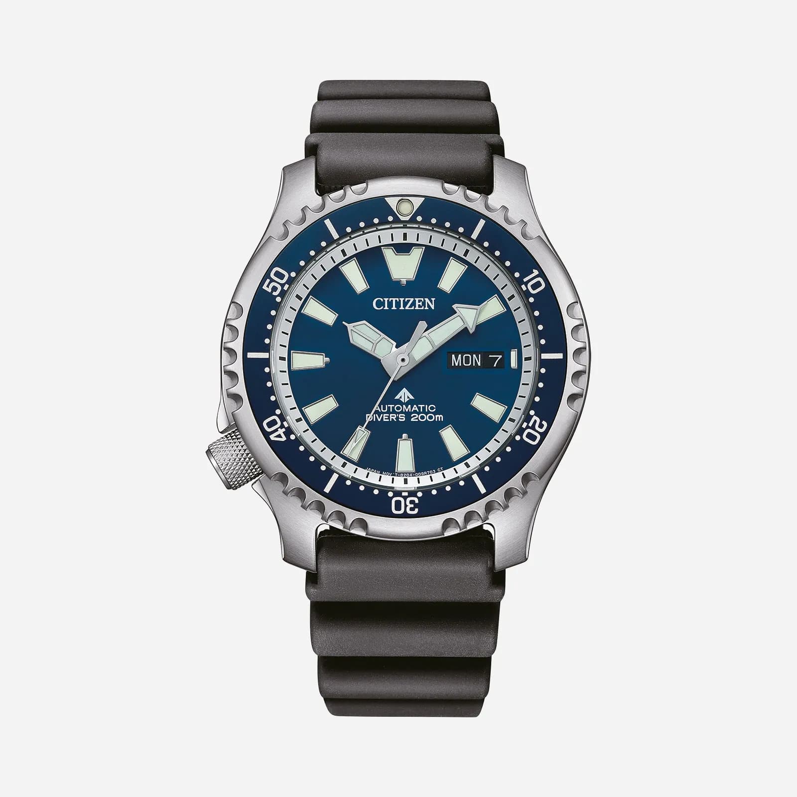 Citizen Promaster Marine Automatic, stål/blå - NY0161-63L 2