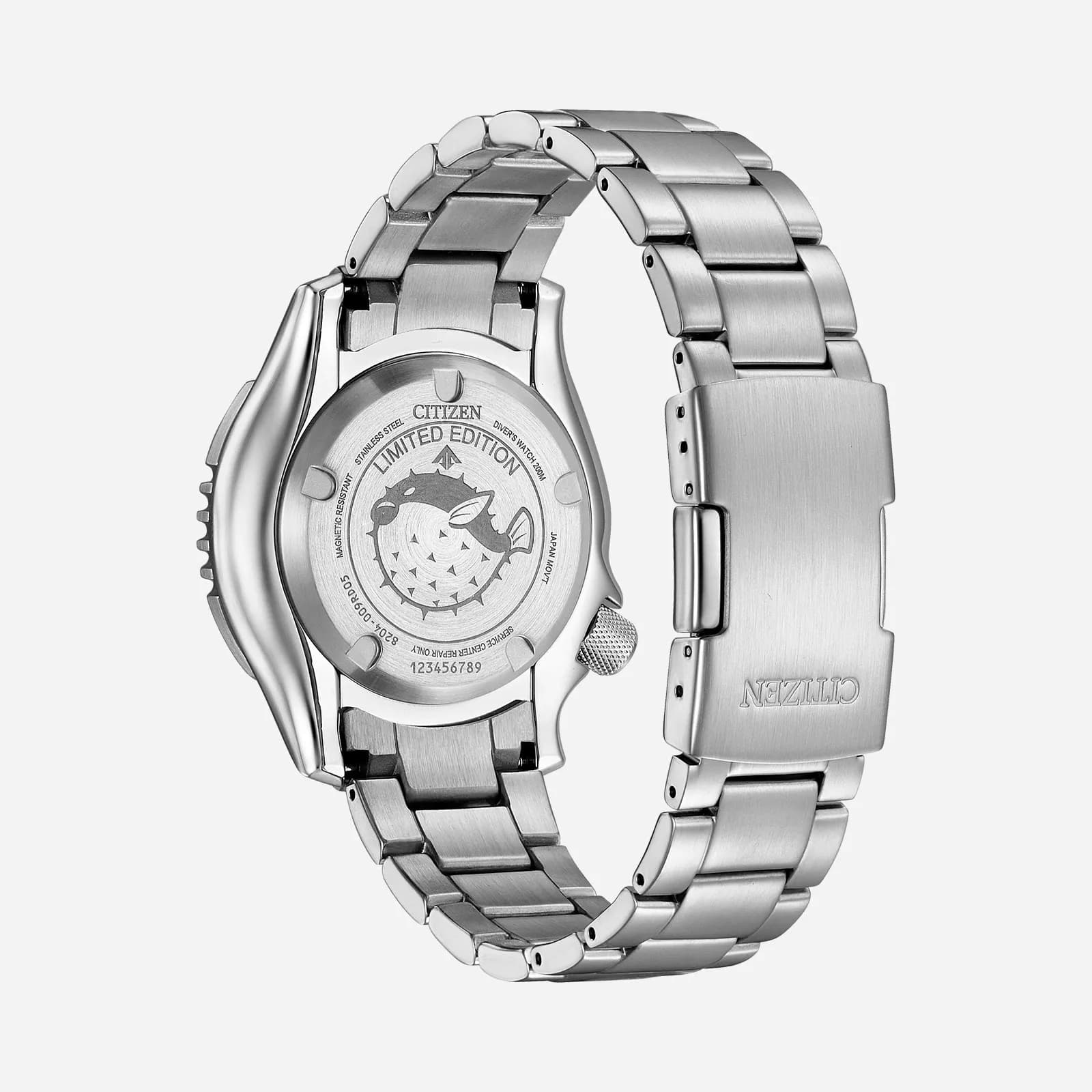Citizen Promaster Marine Automatic, stål/blå - NY0161-63L 3