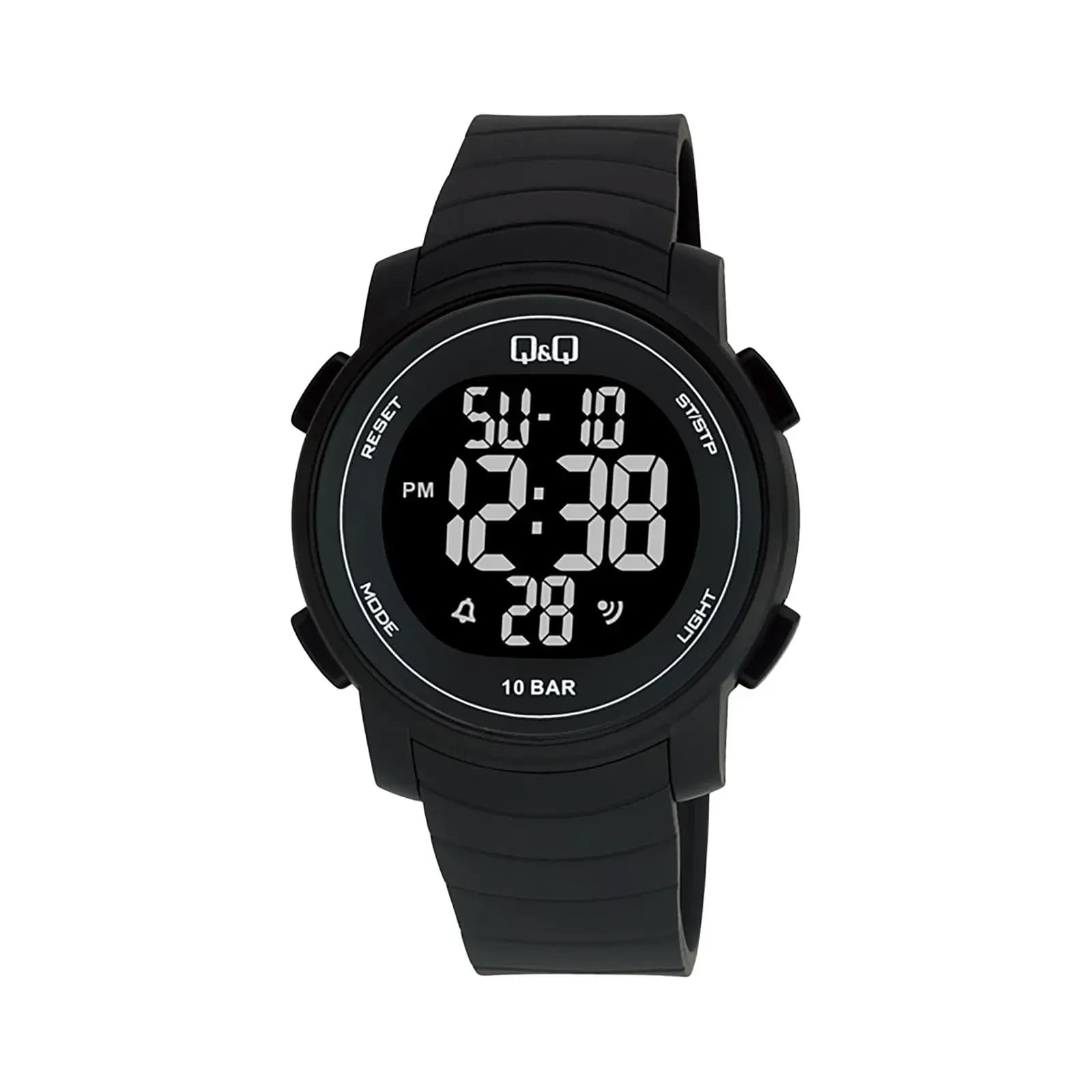 Q&Q Digital herr, svart/svart - QM122001