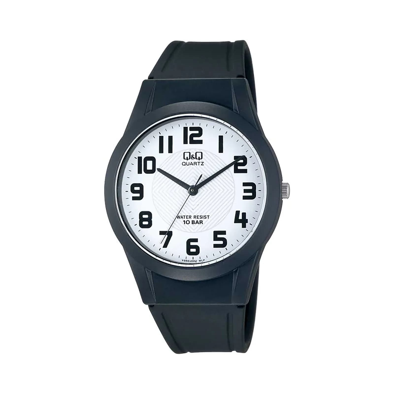 Q&Q herr vit/svart, gummiband - QV50002