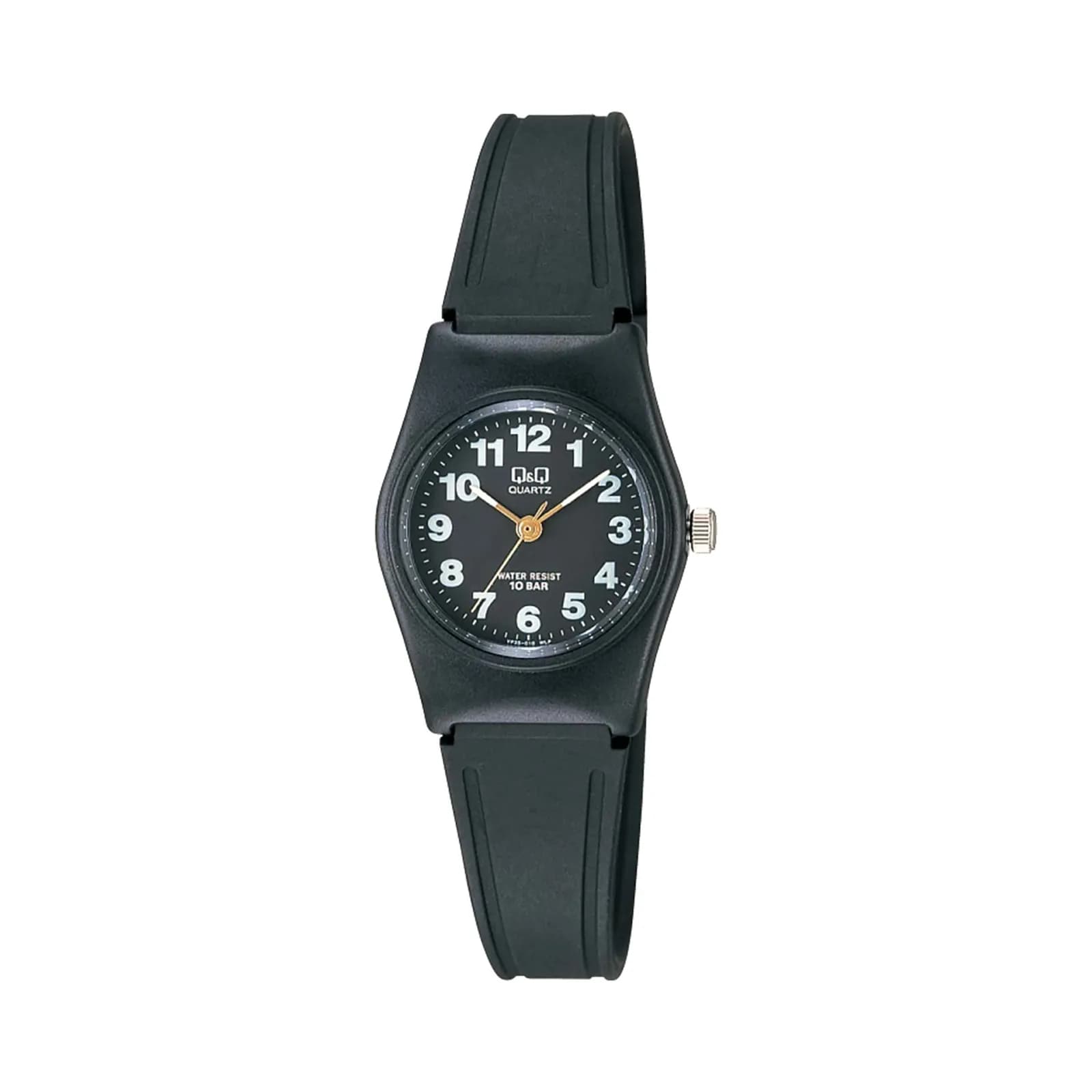 Q&Q dam svart, gummiband - QVP3510