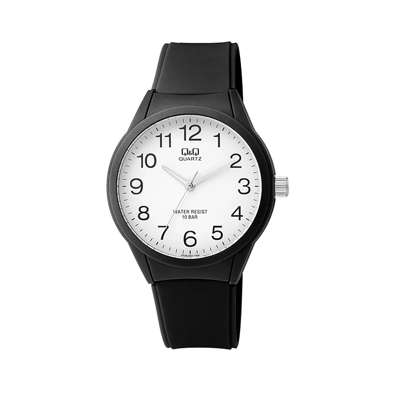 Q&Q herr vit/svart, gummiband - QVR2802
