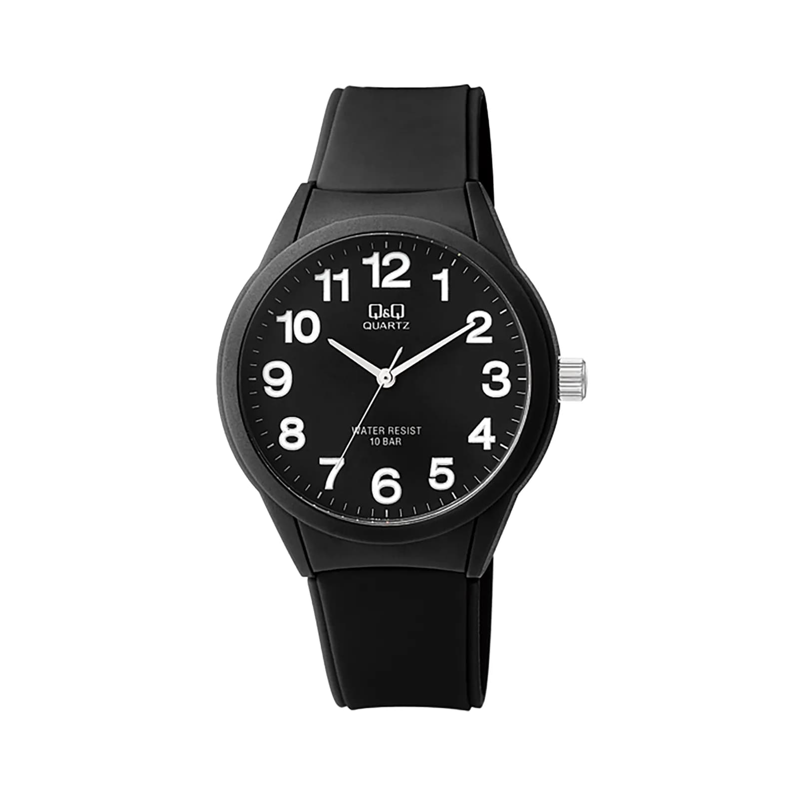 Q&Q herr svart, gummiband - QVR2804