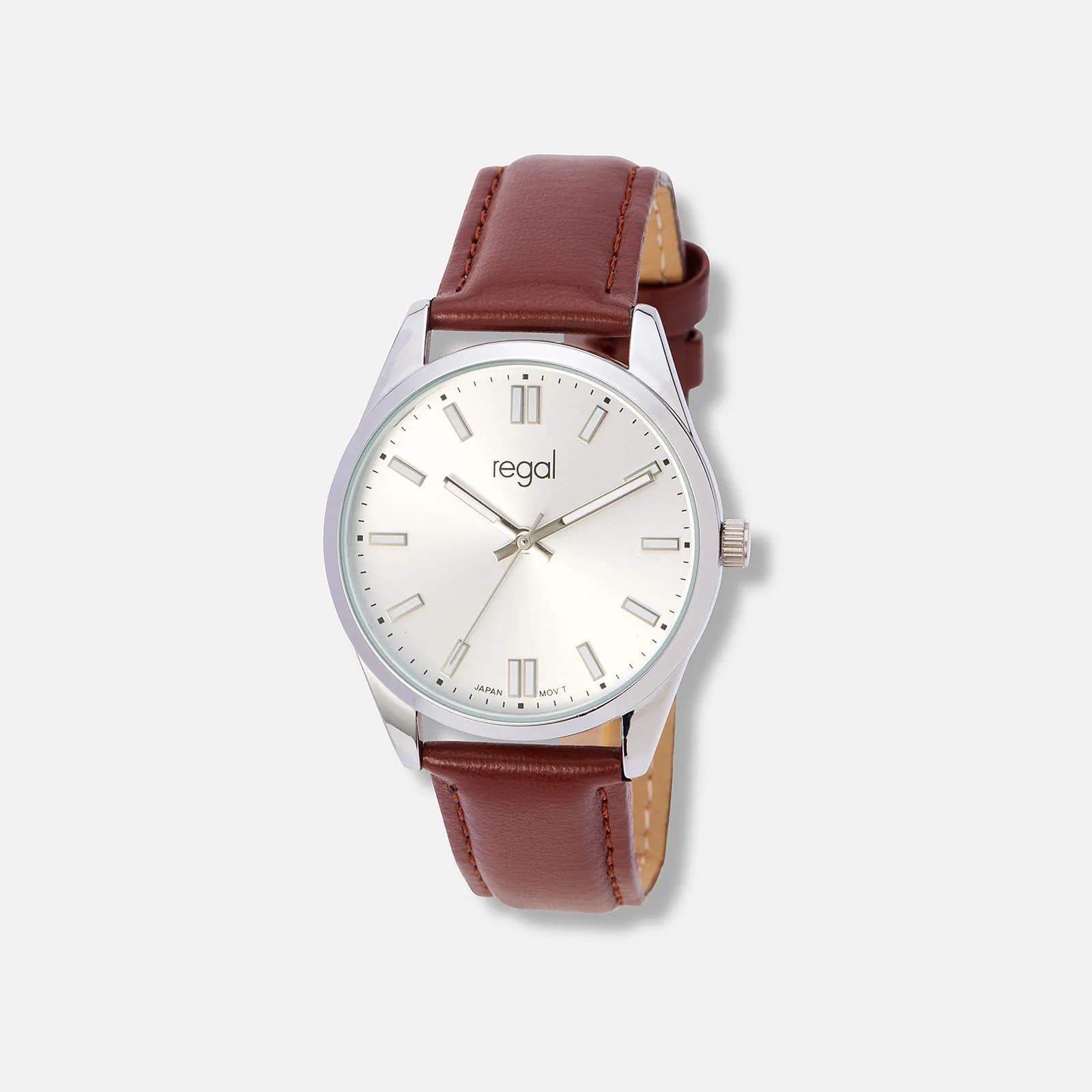 Regal damklocka brun/silver - 36 mm