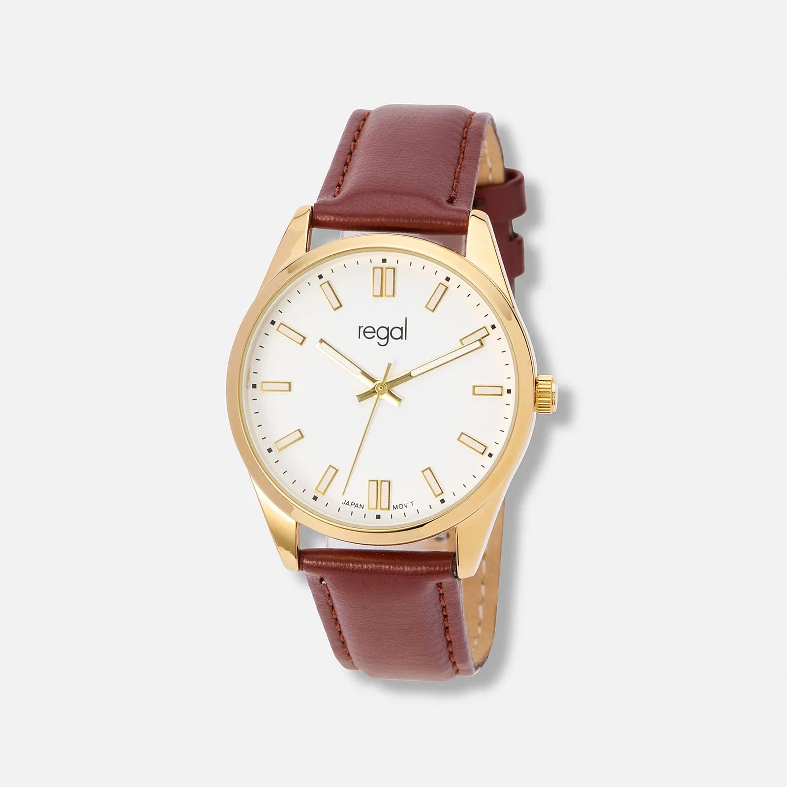 Regal damklocka brun/vit - 36 mm
