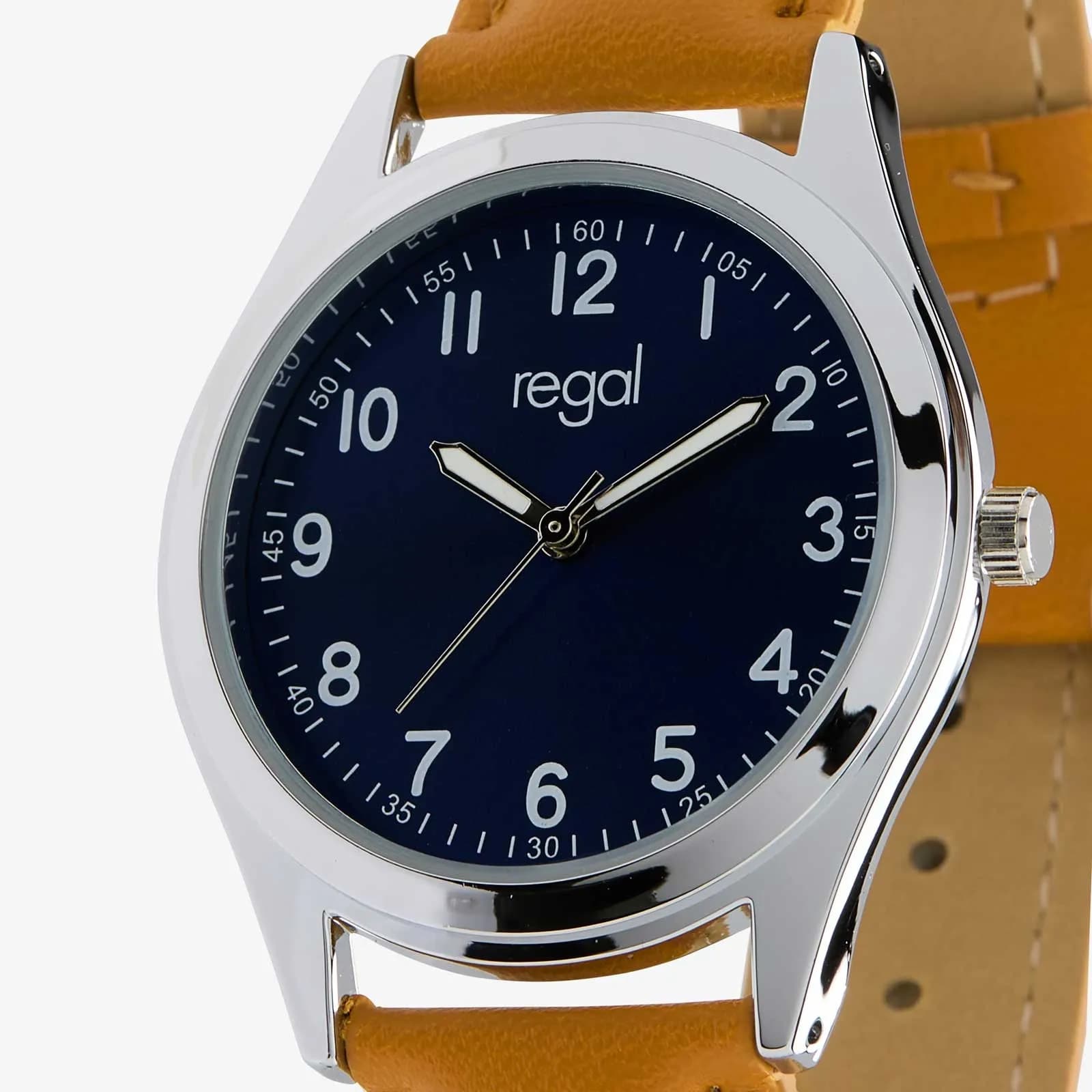 Regal Classic line - brunt band, silverton/svart, 36mm 4