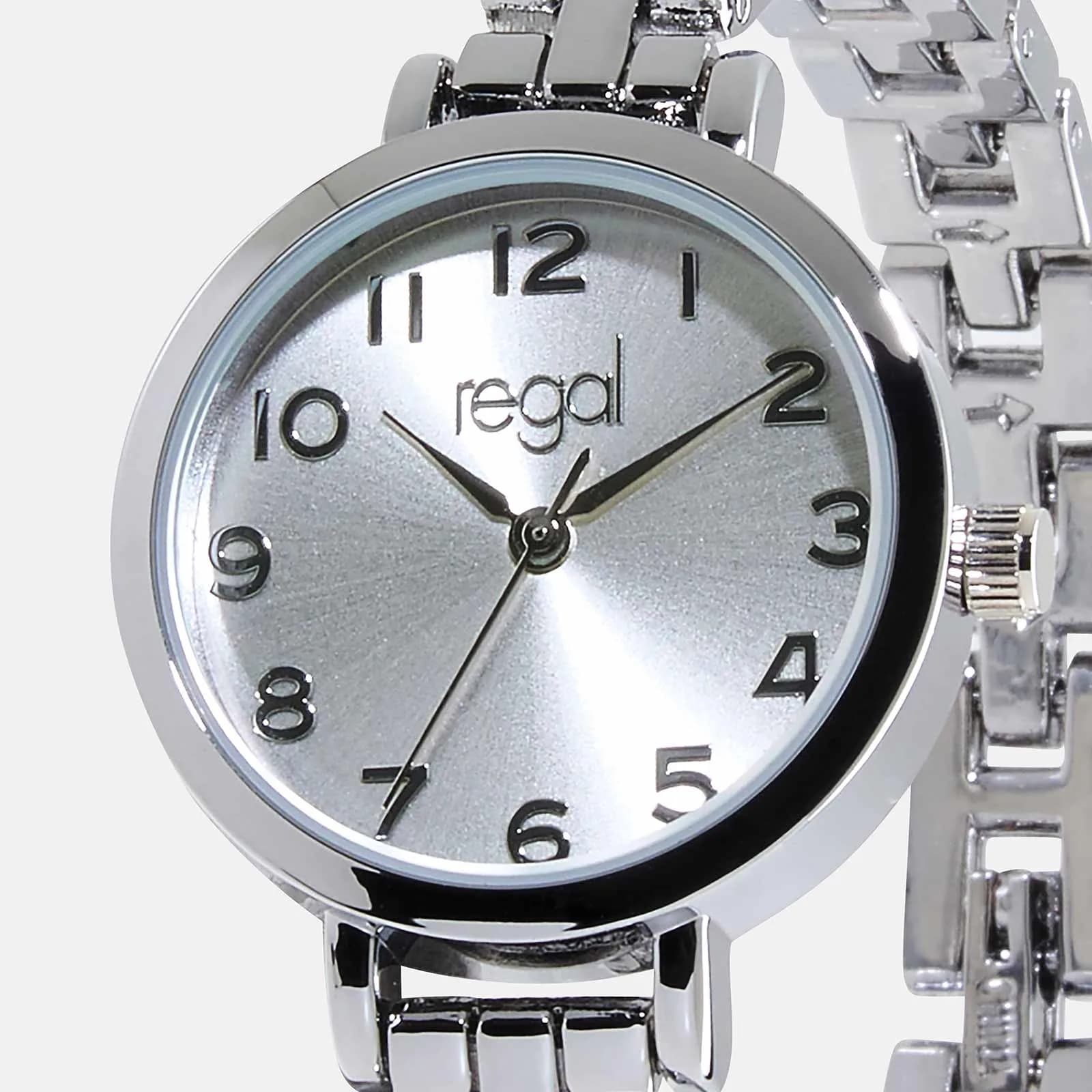 Regal damklocka - metallband silver, 26 mm 2