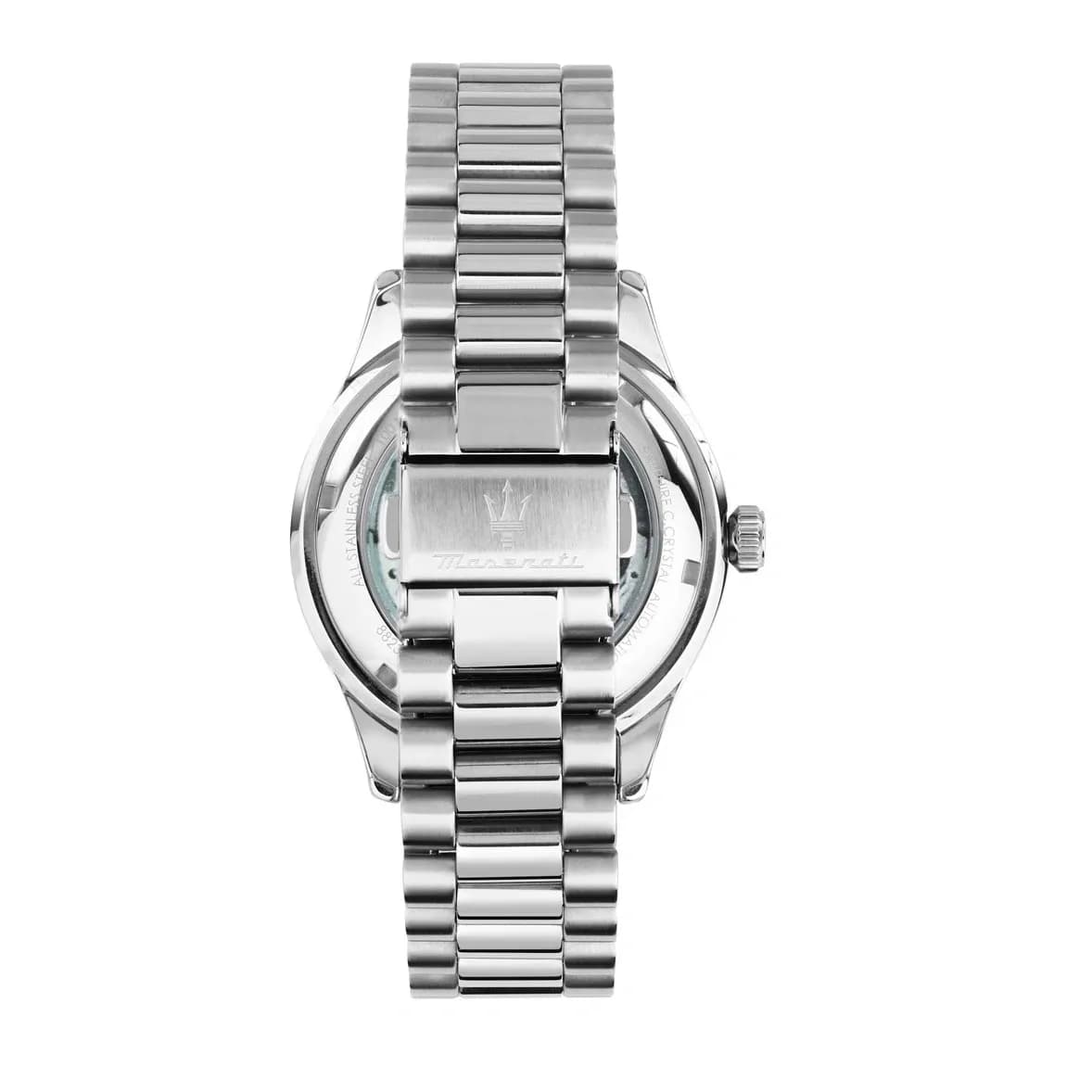 Maserati Sorpasso automatisk metallband blå/stål  - R8823124002 2
