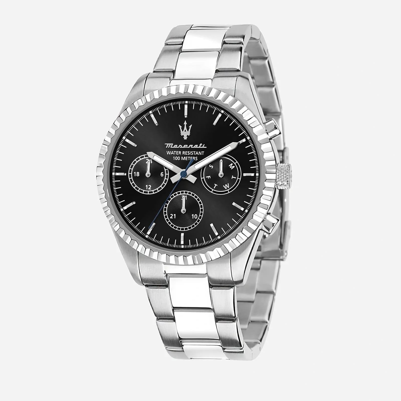 Maserati Competizione metallband svart/stål - R8853100023
