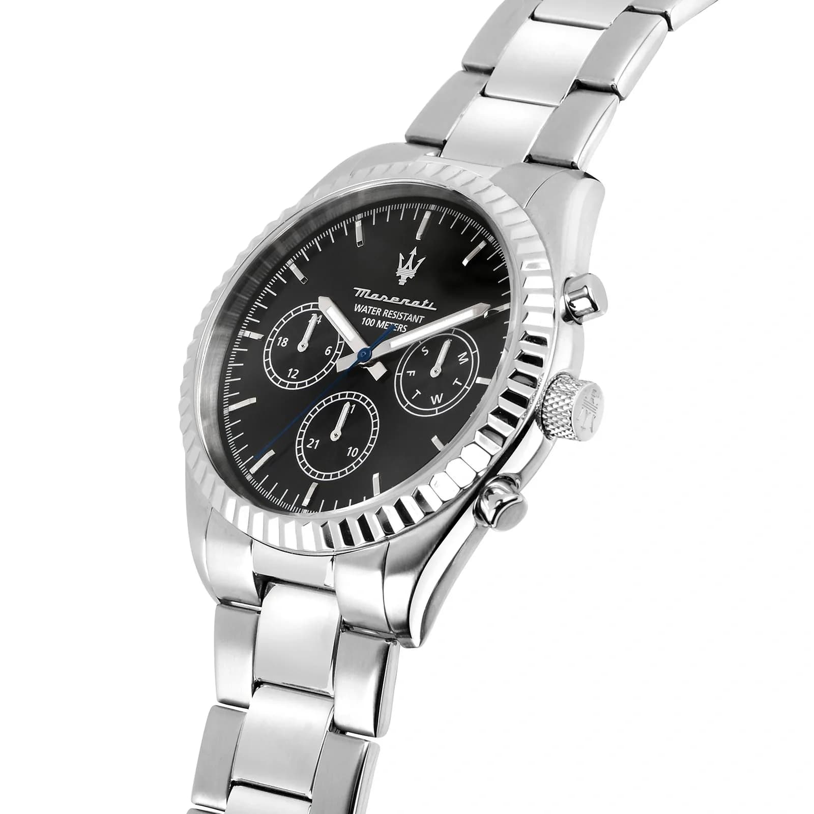 Maserati Competizione metallband svart/stål  - R8853100023 3
