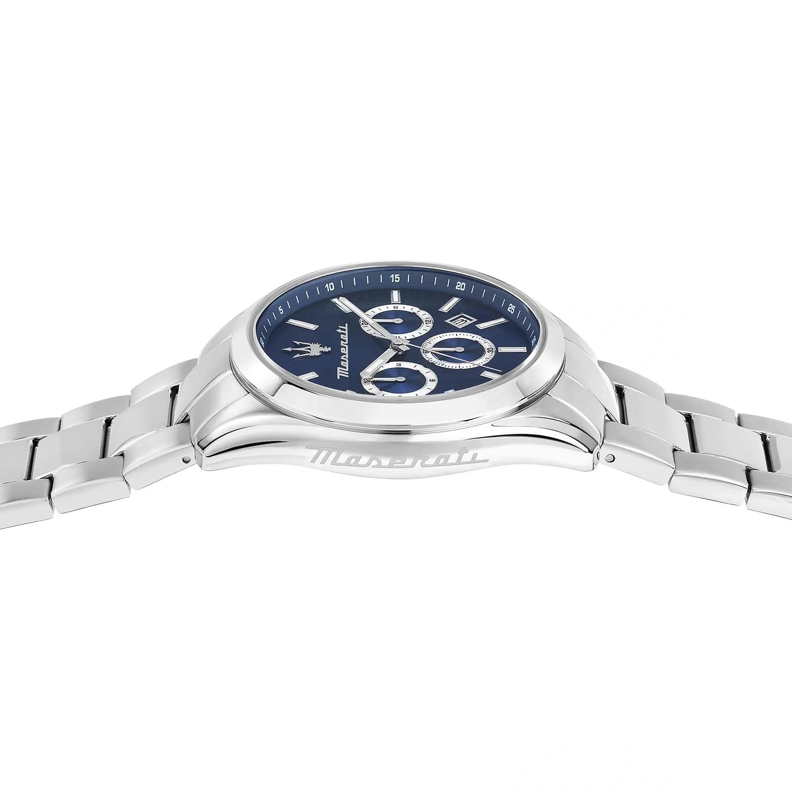 Maserati Attrazione metallband blå/stål  - R8853151005 5