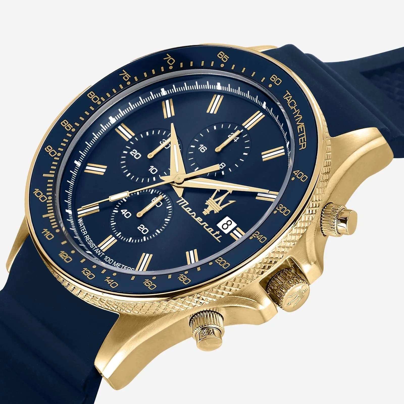 Maserati Sfida gummiband mörkblå - R8871640004 7