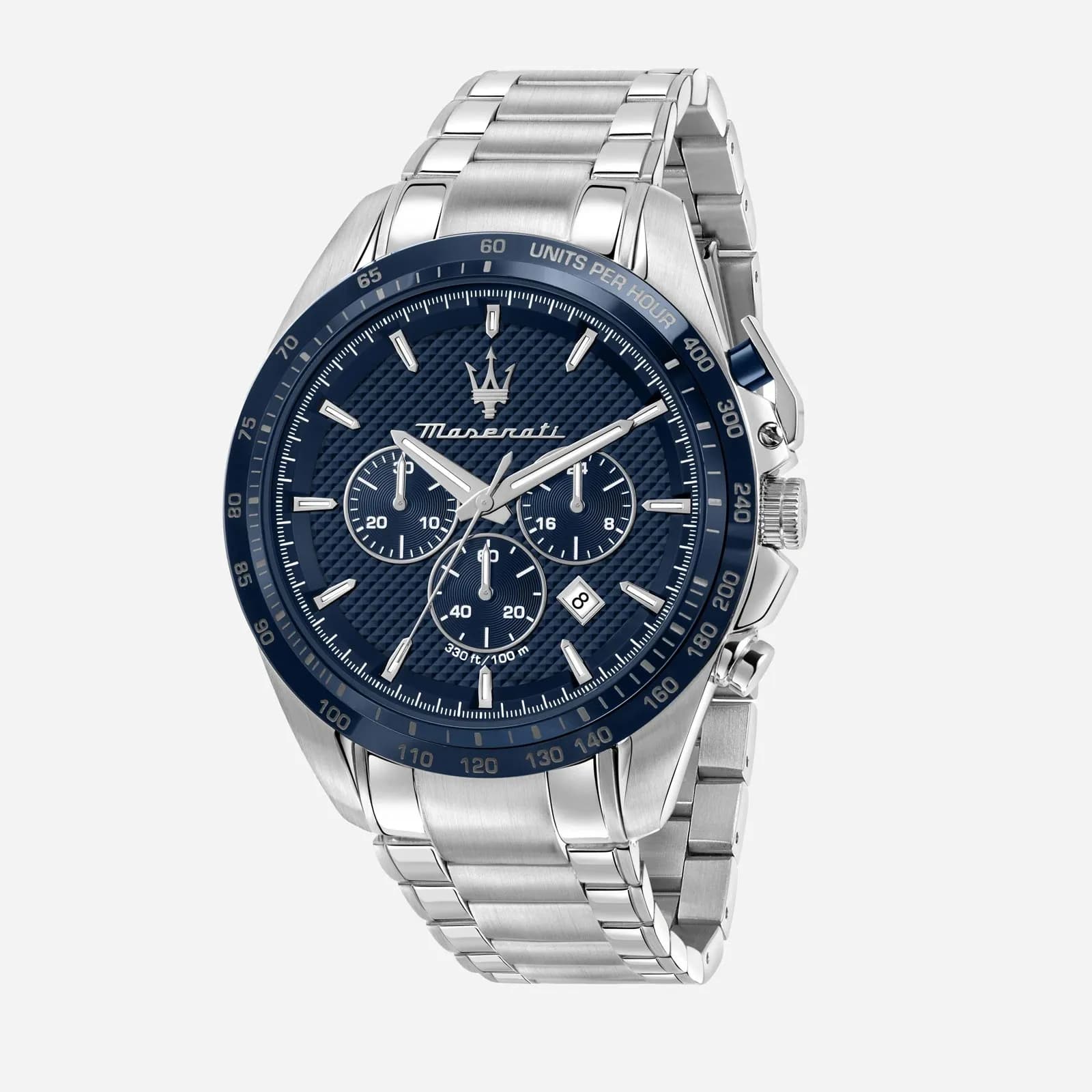 Maserati Traguardo metallband blå/stål  - R8873612043 1