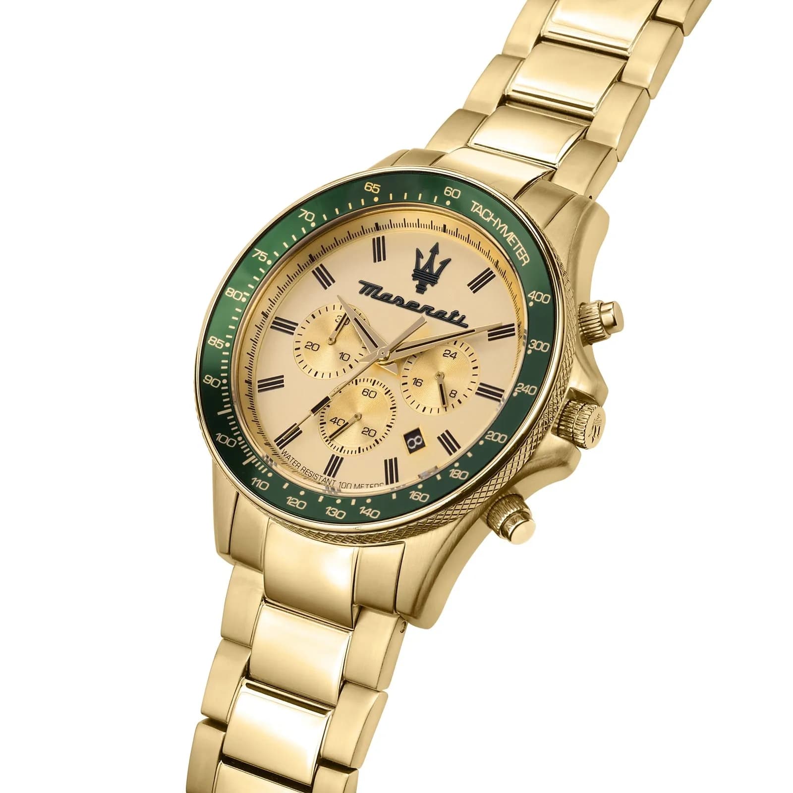 Maserati Sfida metallband guld  - R8873640005 5
