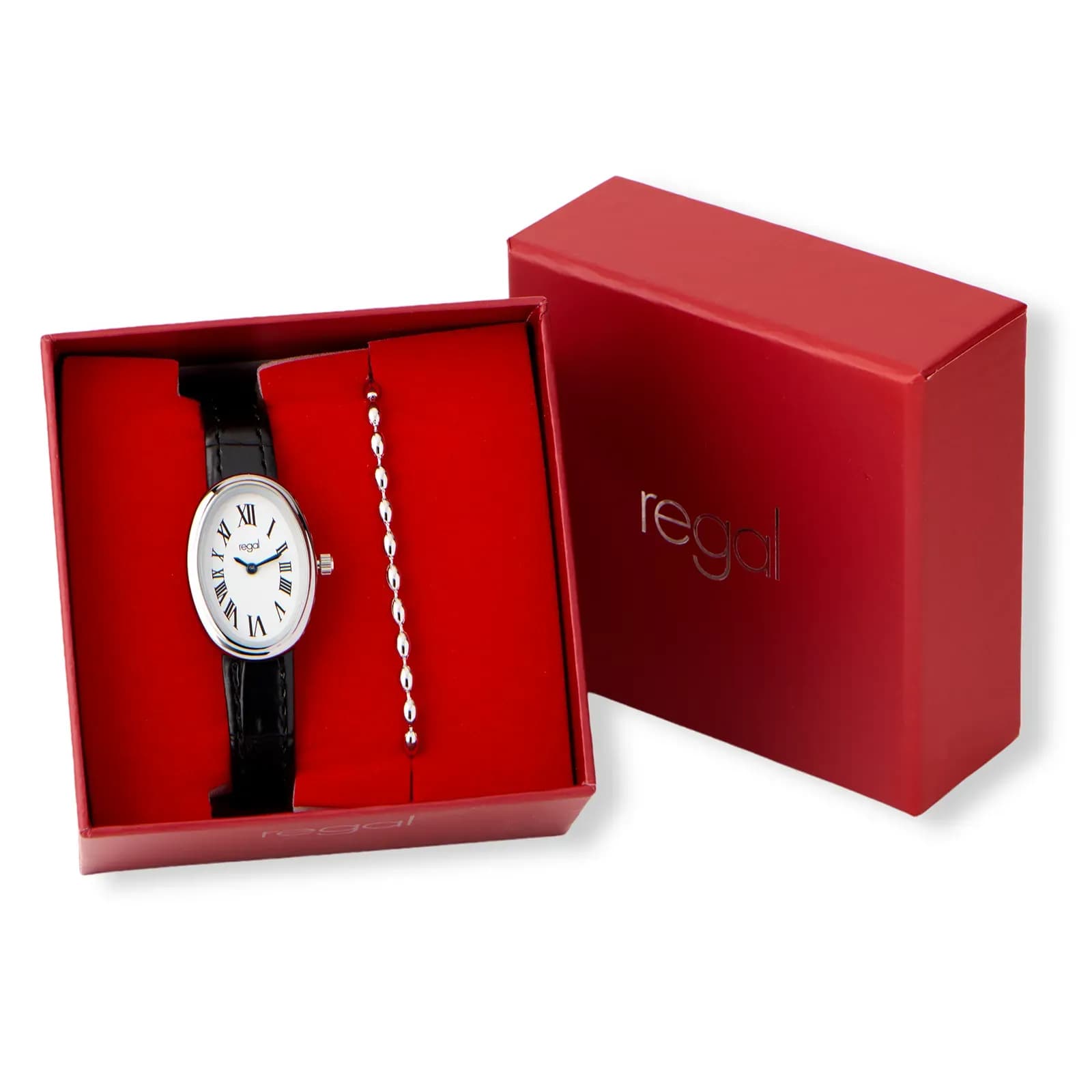 Regal damklocka vit tavla svart band - RG0505-127 2