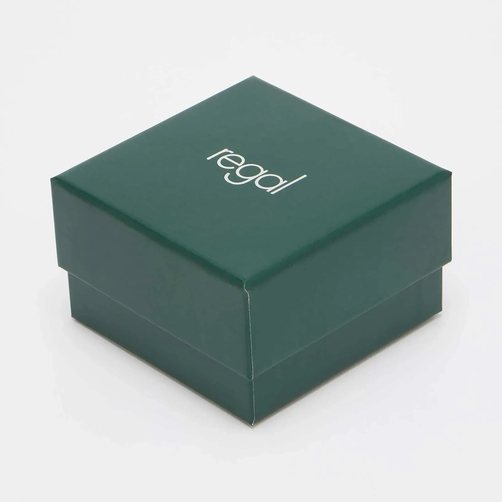 Regal klockset herr - metall, silver/svart, 42mm 6