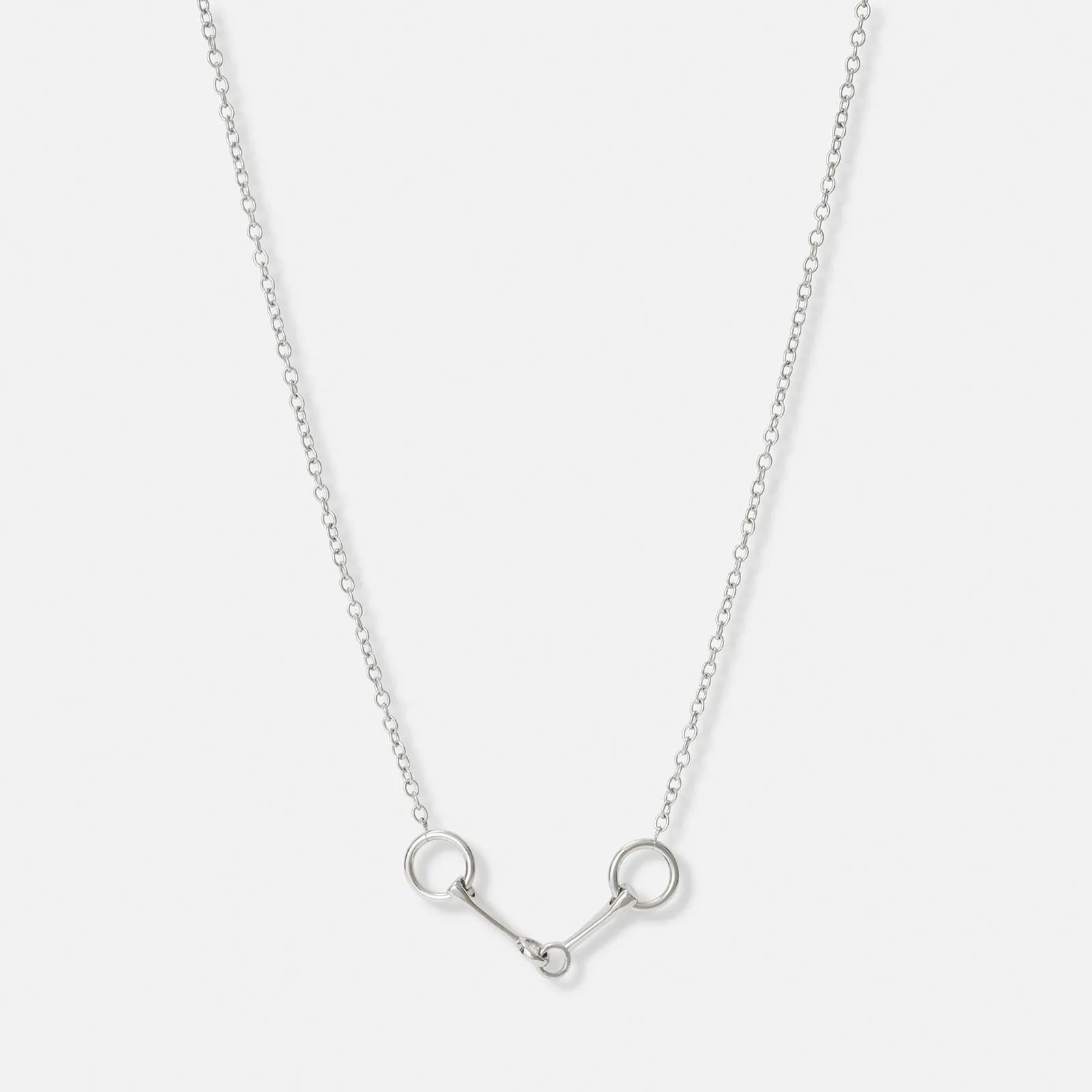 Stålhalsband med tränsbett - 40+5 cm