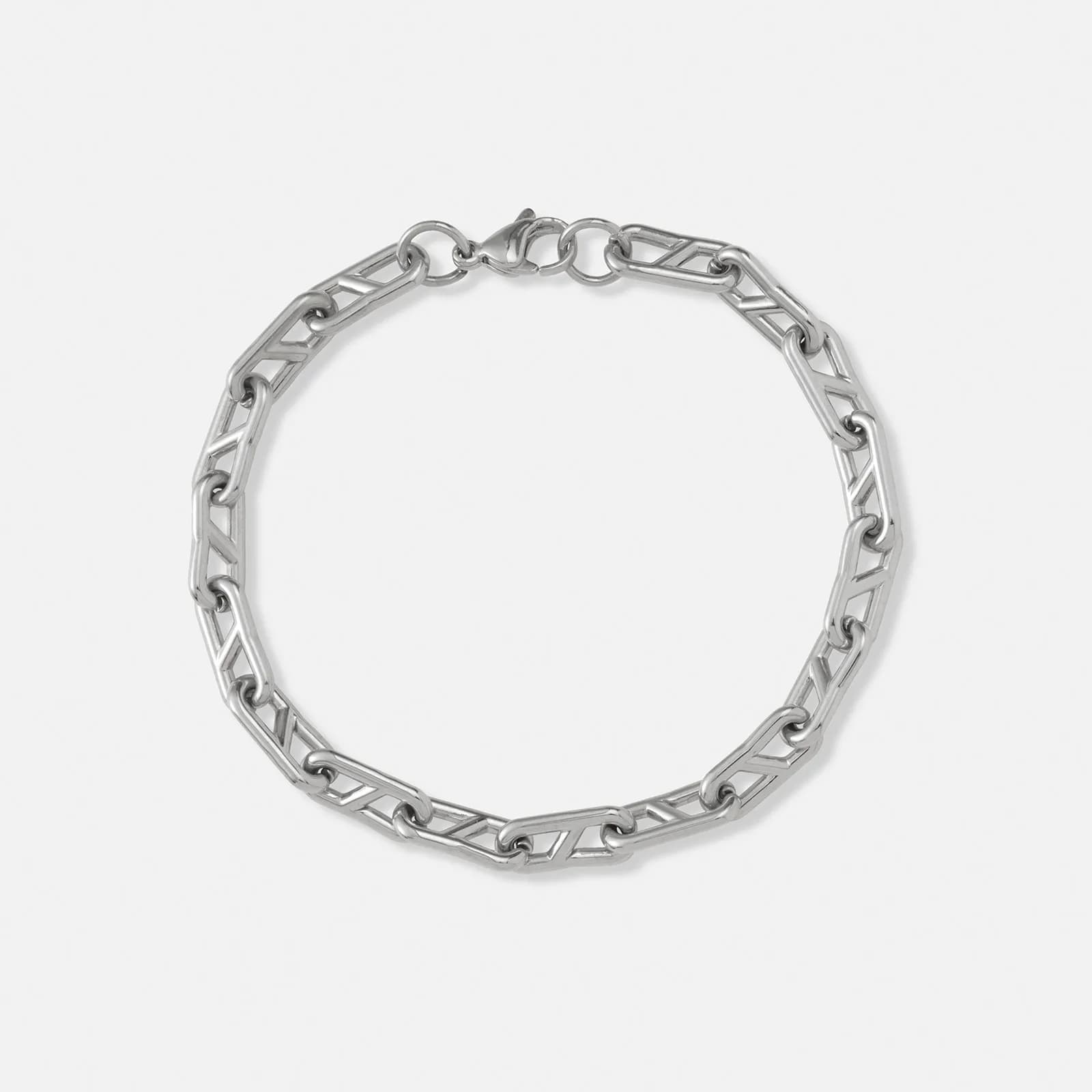 Stålarmband ankarlänk - 21,5cm